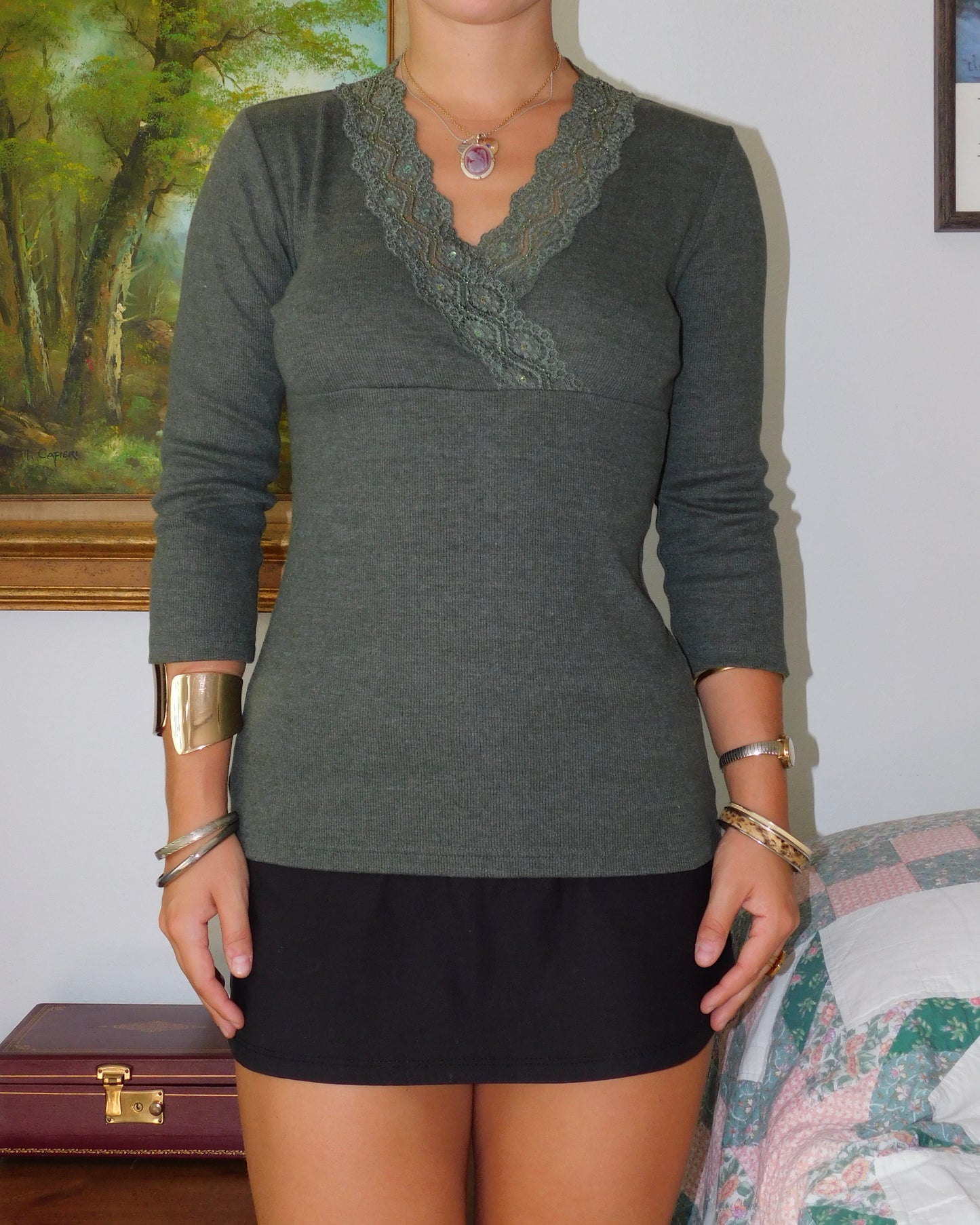 June Lace Top | Size S