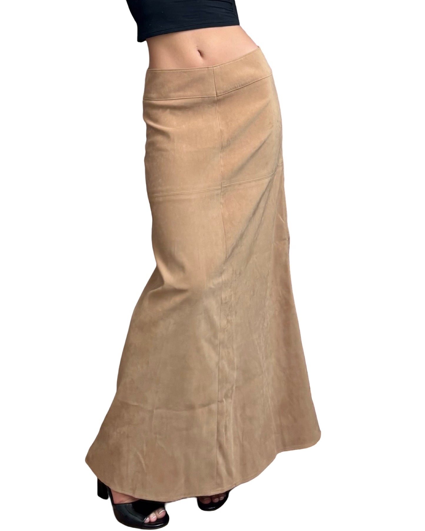 Cato 00’s Suede Skirt | Size 28” Waist