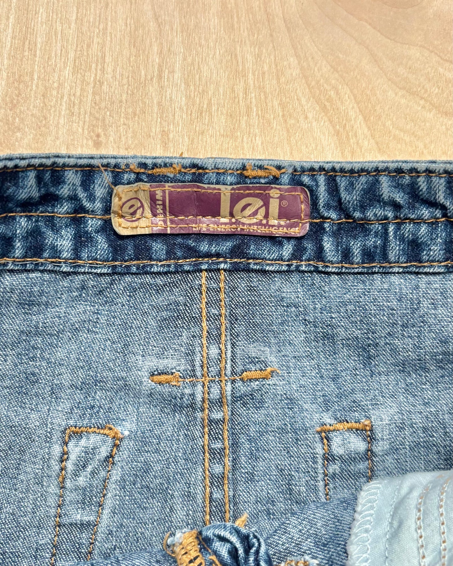 L.e.i 90’s Denim Mini | Size XS
