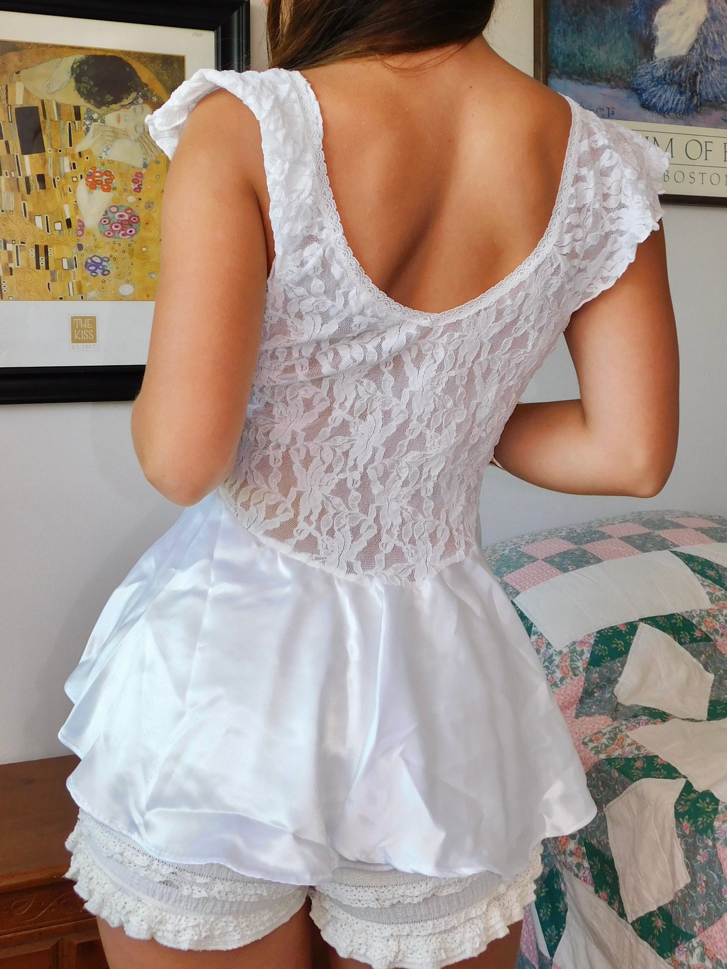 Morgan Lace Slip | Size S/M