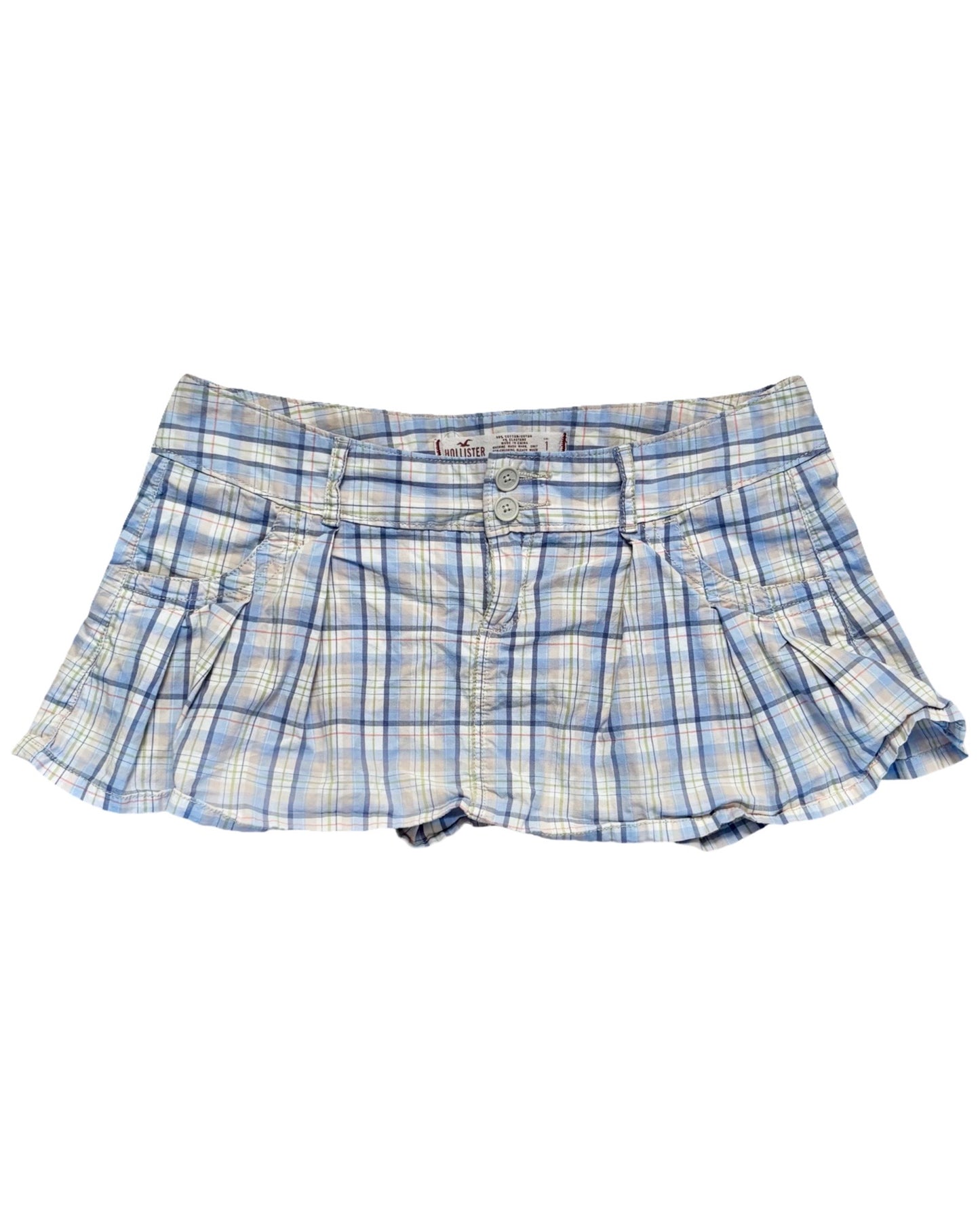 Hollister 00’s Plaid Mini Skirt | Size 1