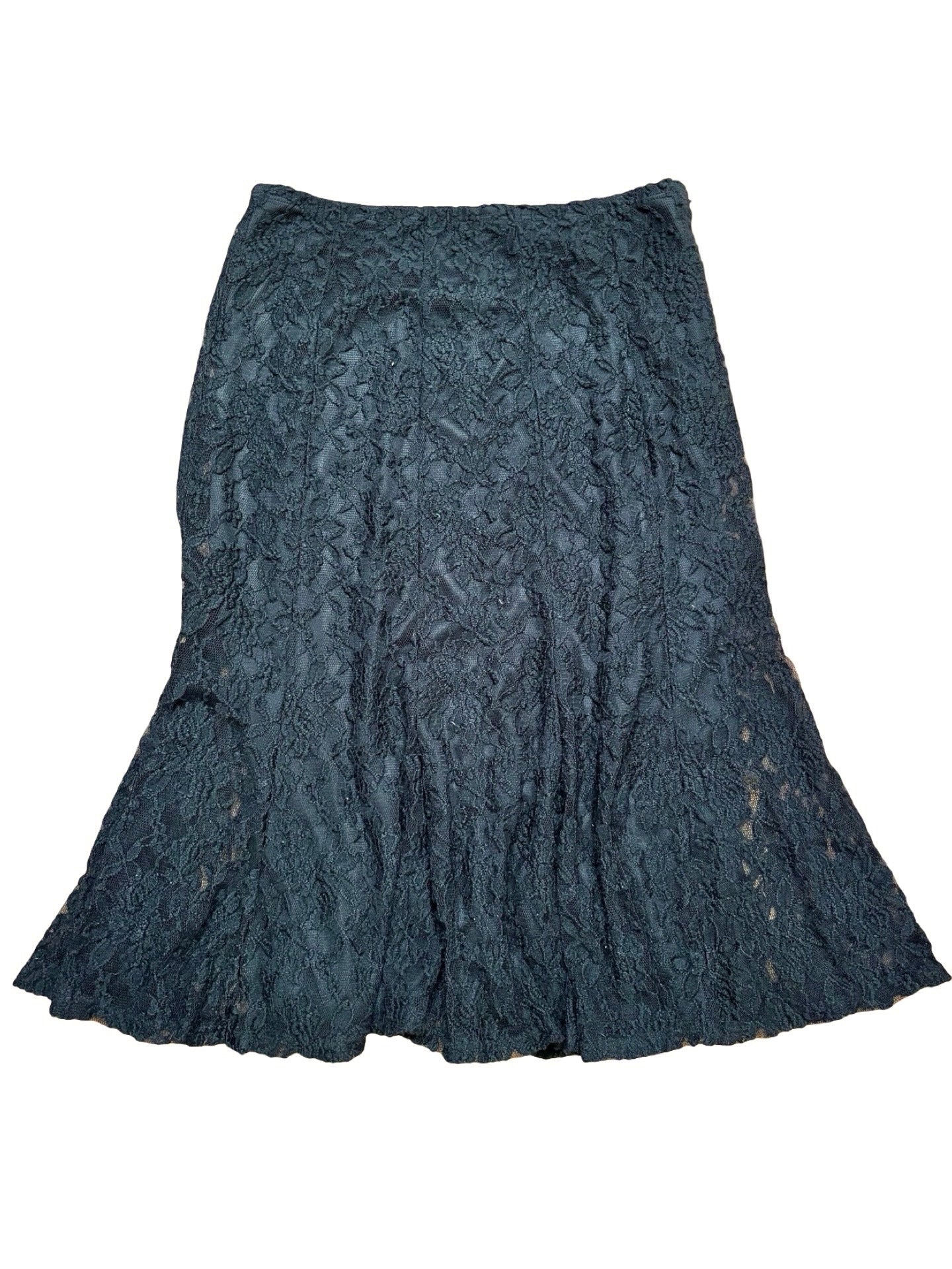 Lace 00’s Midi Skirt | Size 28” Waist
