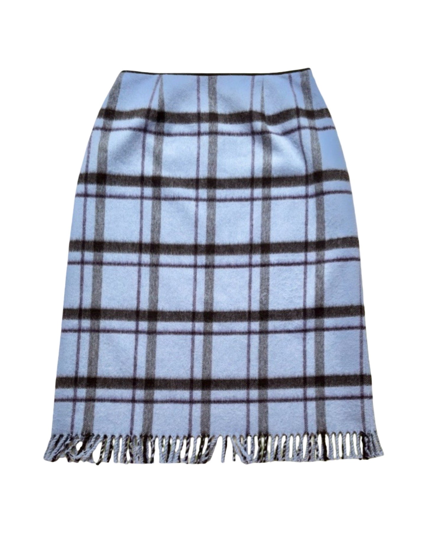 Kasper 90’s Plaid Midi Skirt | Size 27” waist