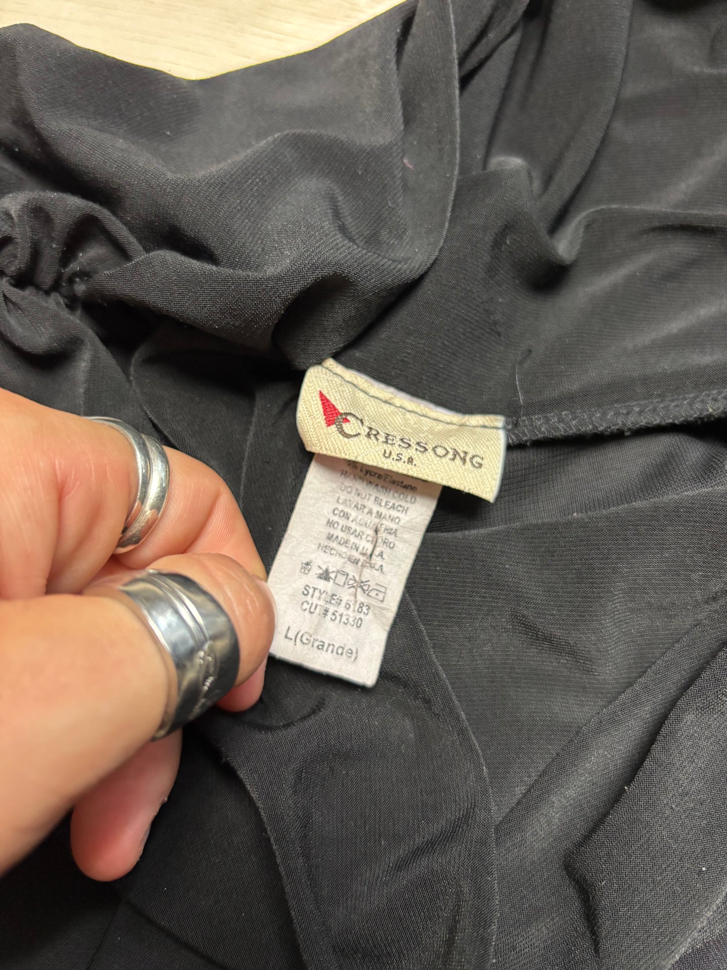 Cressong 90’s Asymmetric Skirt | Size 28” waist