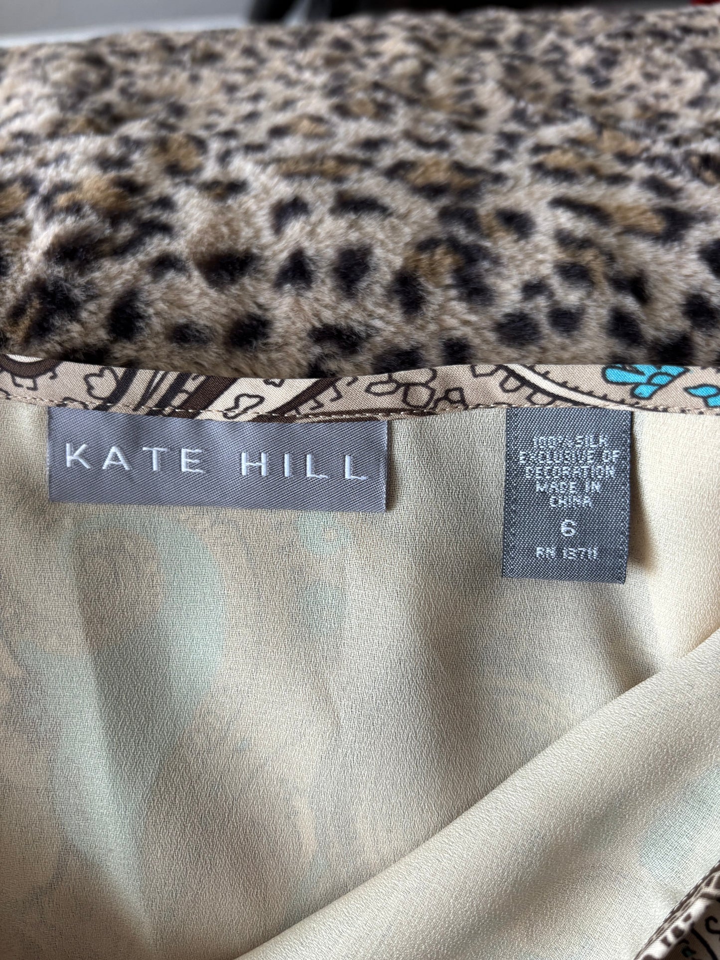 Tiered 00's Silk Skirt | Size 28" Waist