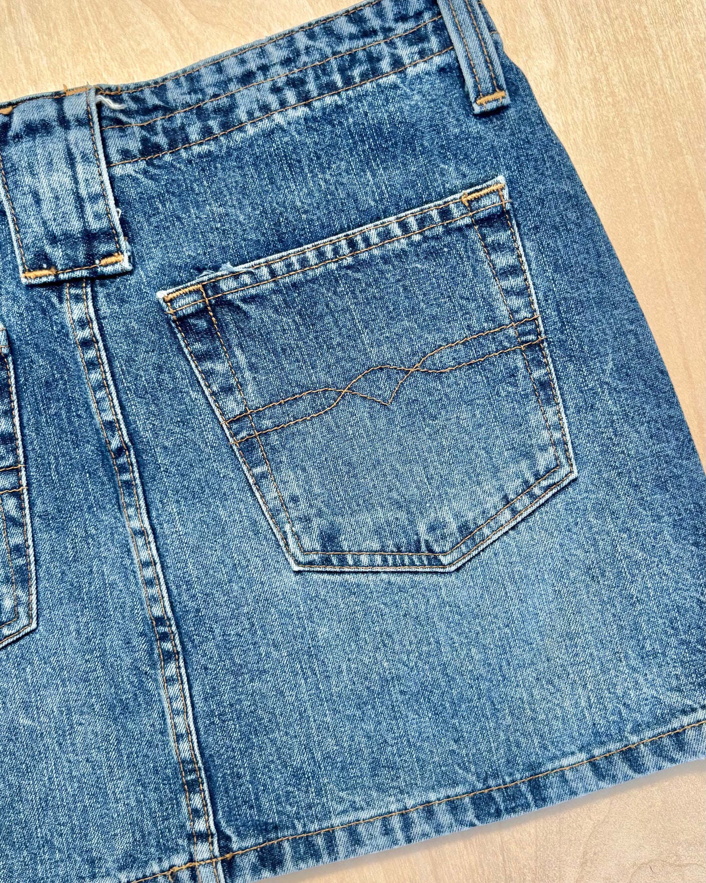 L.e.i 90’s Denim Mini | Size XS