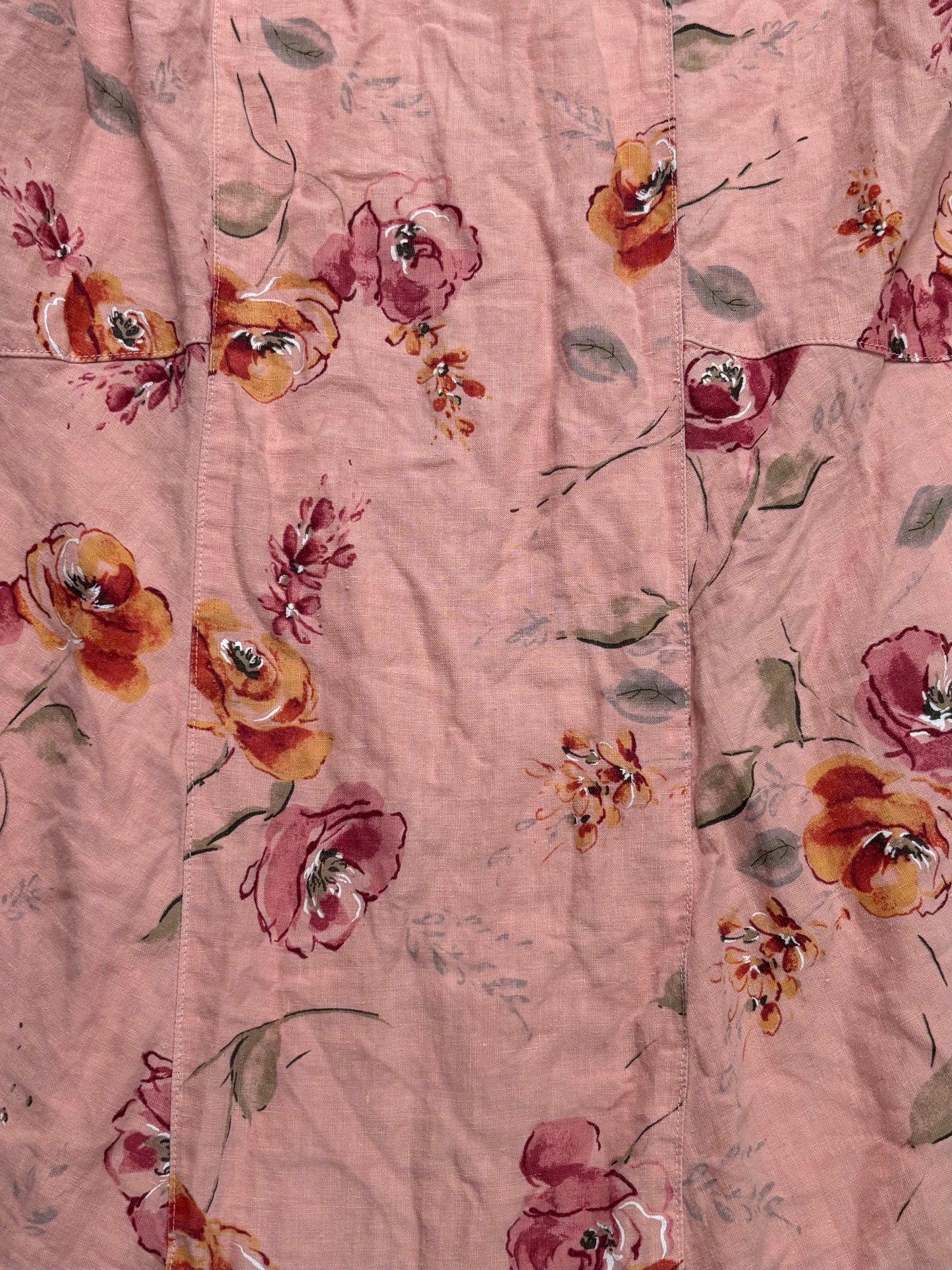 Pink 90’s Floral Maxi | 29” waist