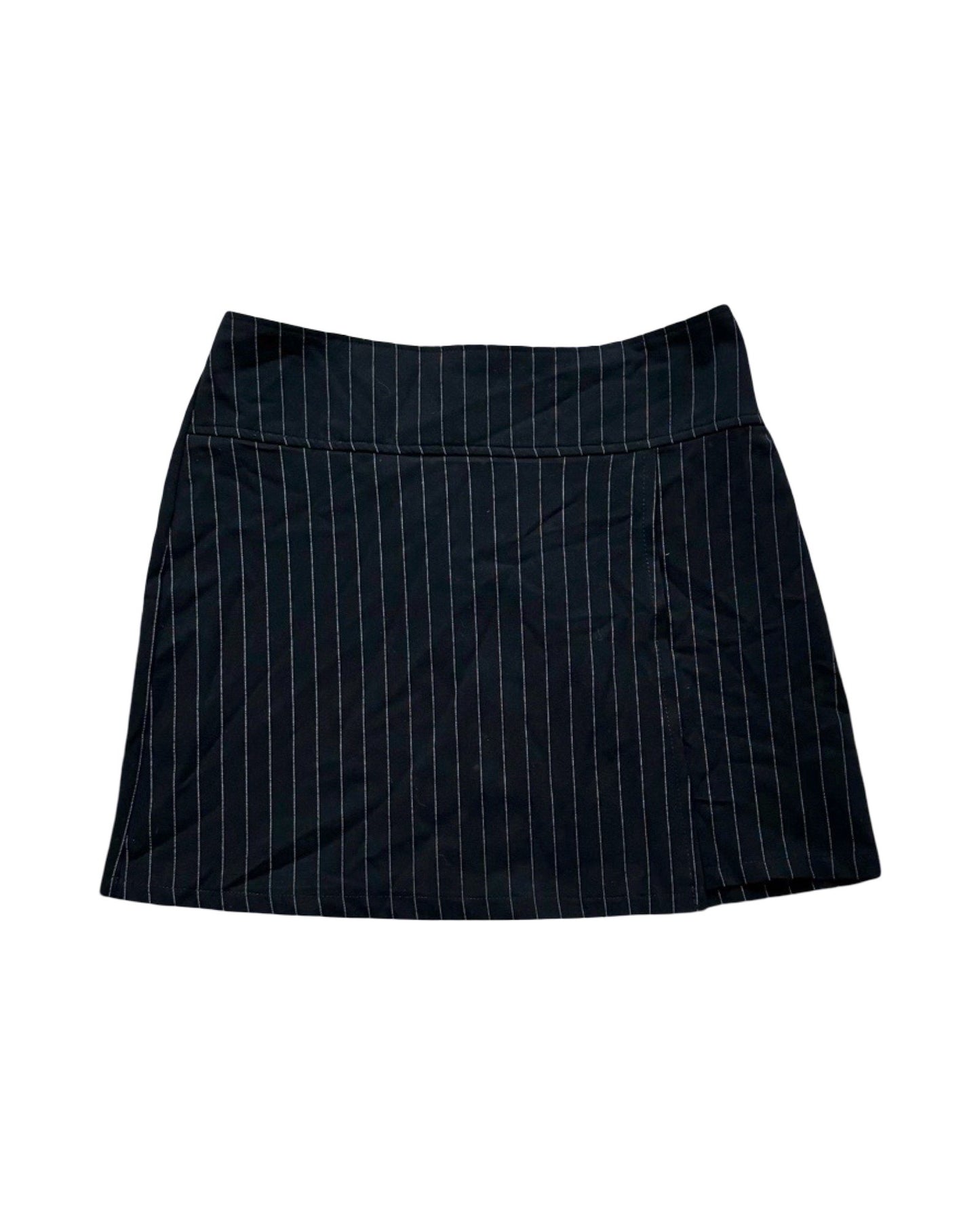 Pinstripe 90’s Mini Skirt | Size 27” waist