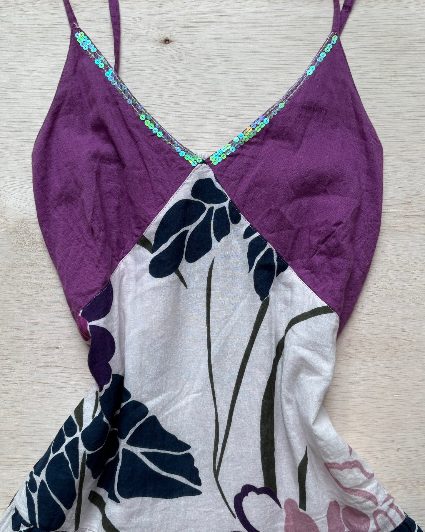 Tiered Y2K Mini Dress | Size M