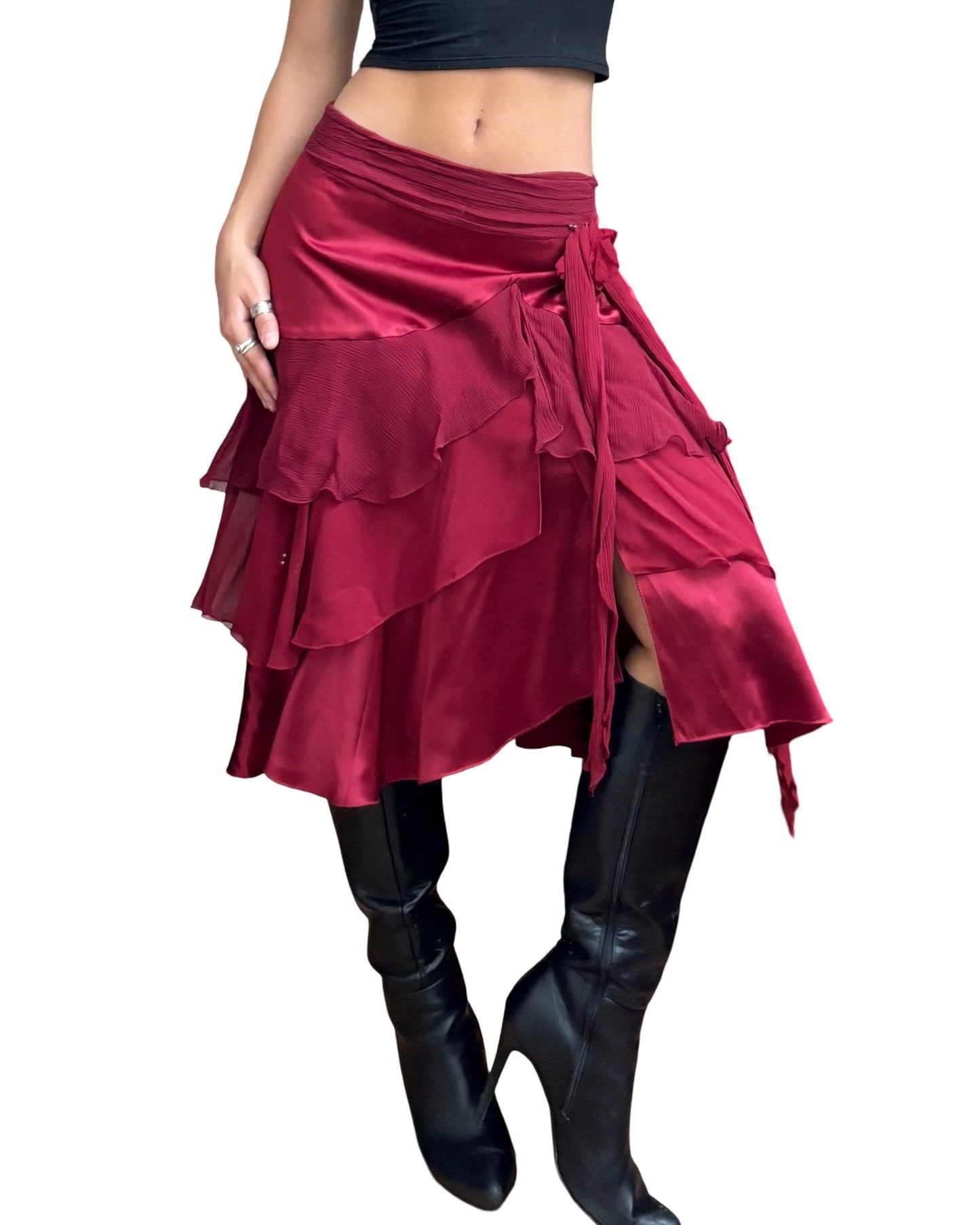 The Limited 00’s Silk Skirt | Size 31” Waist