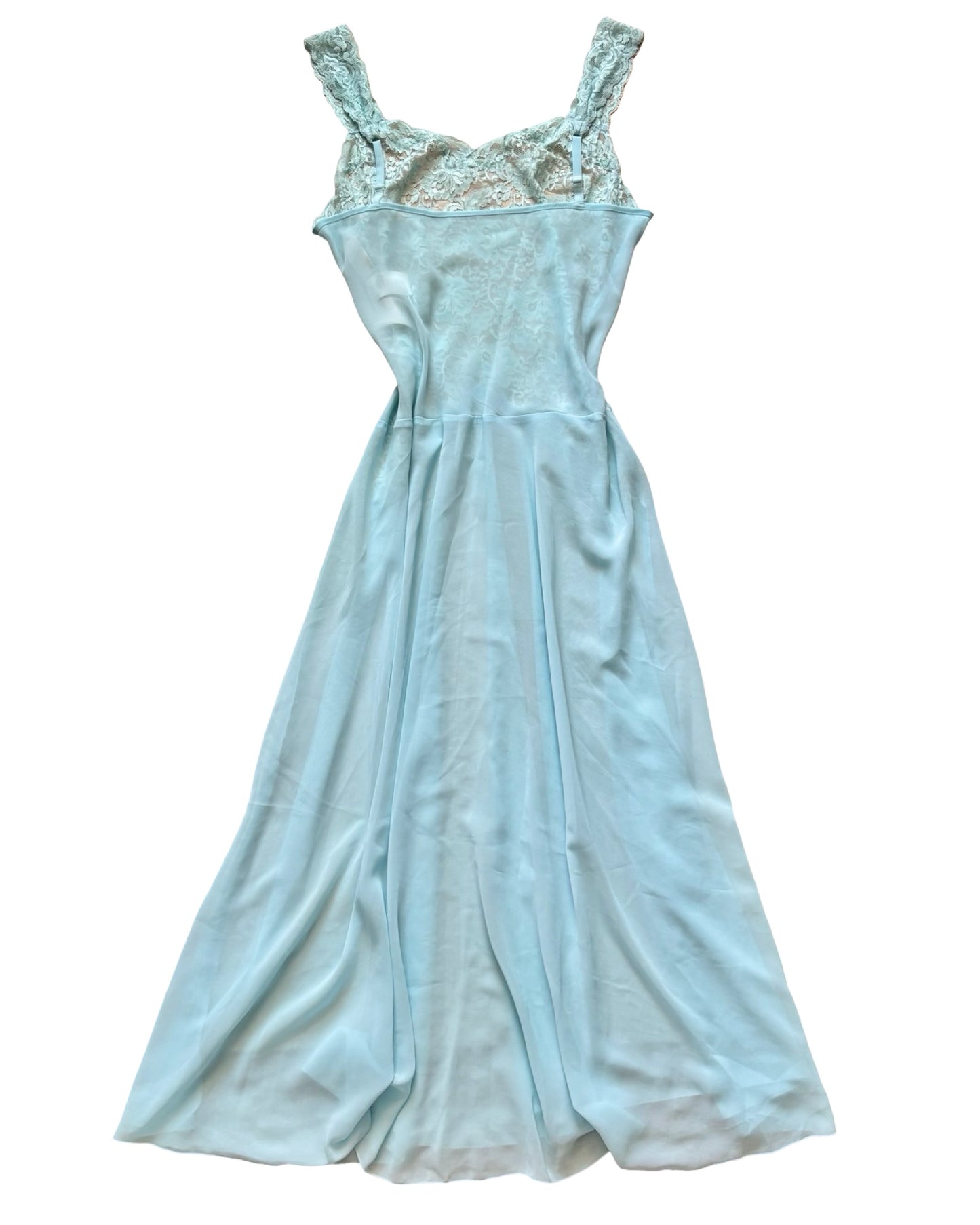 Delicates 80’s Blue Slip | Size M