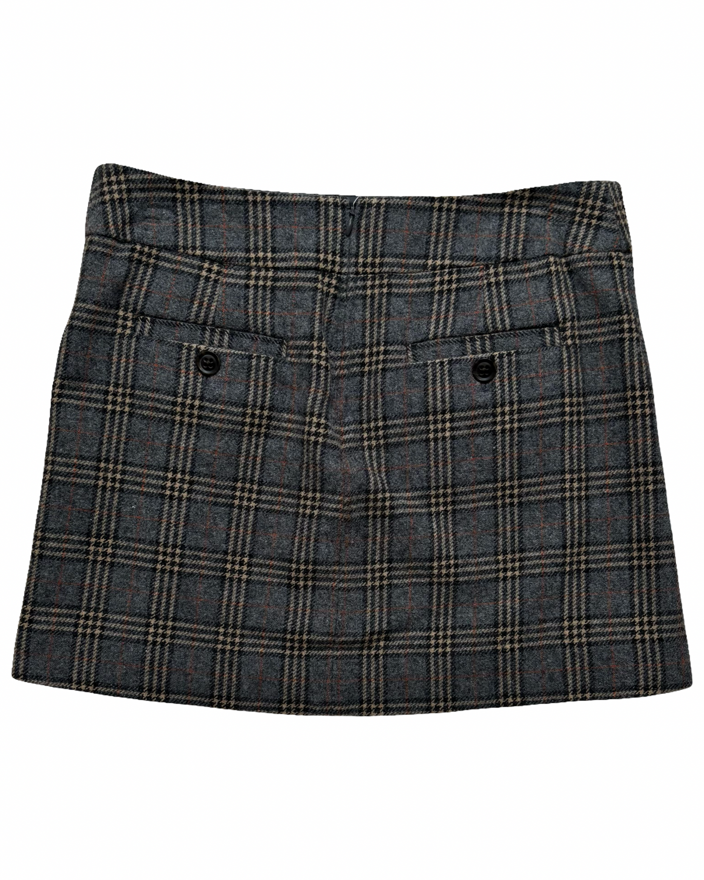 Miranda Plaid Mini | Size 32” waist
