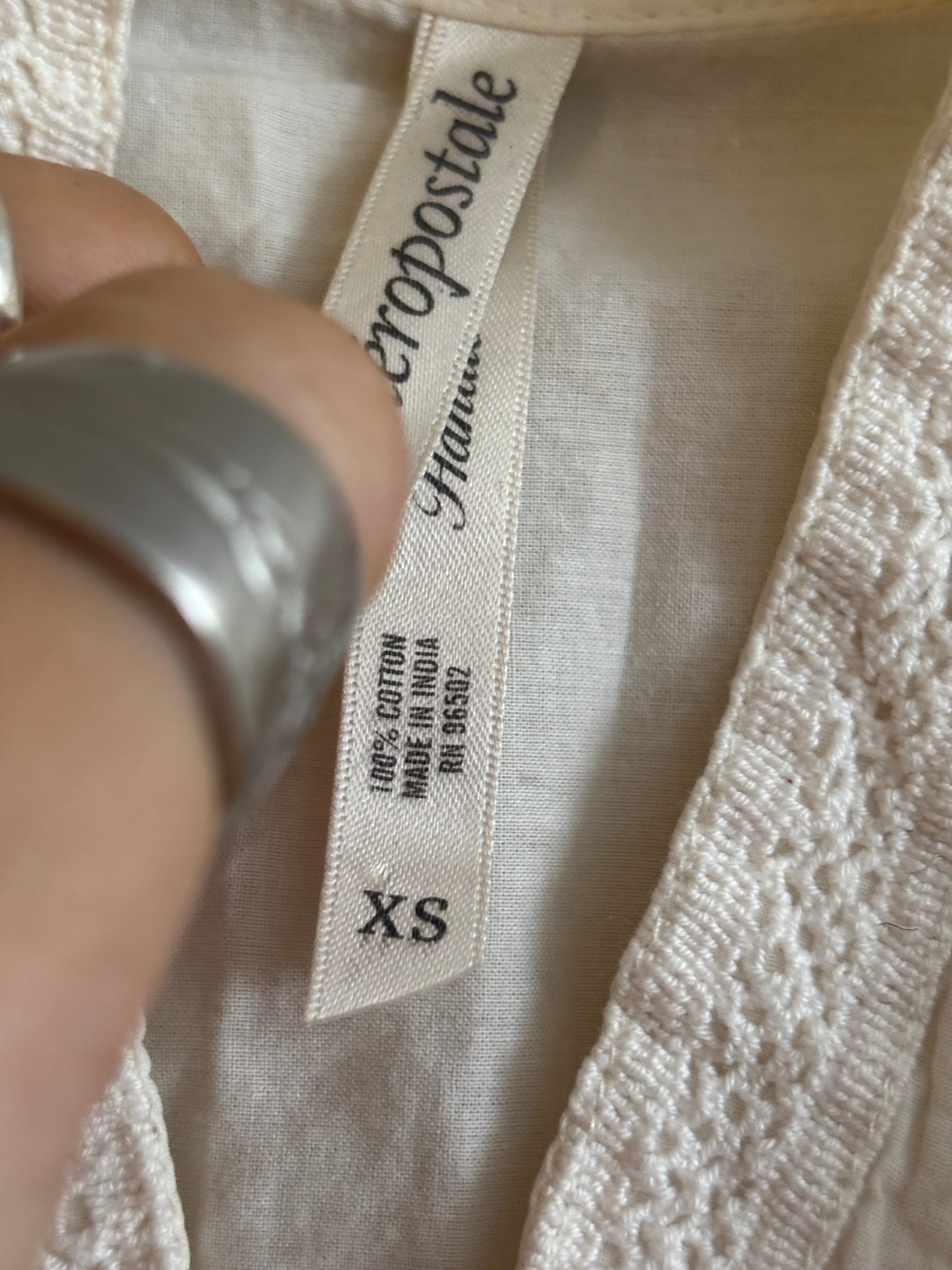Aeropostale 00’s Button Blouse | Size XS