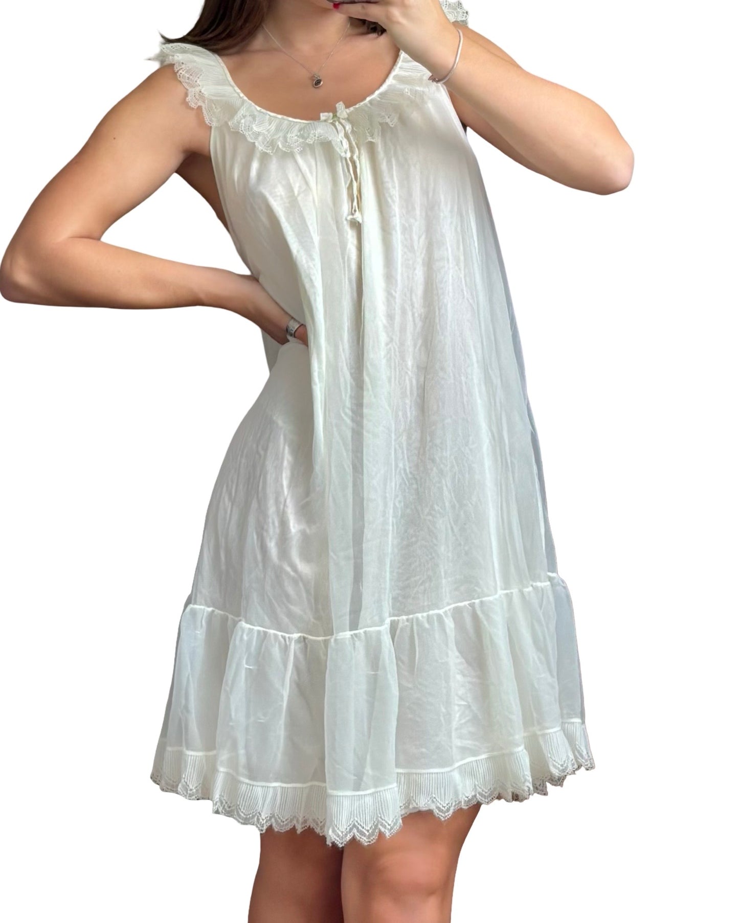 1980’s Babydoll Slip | Size M