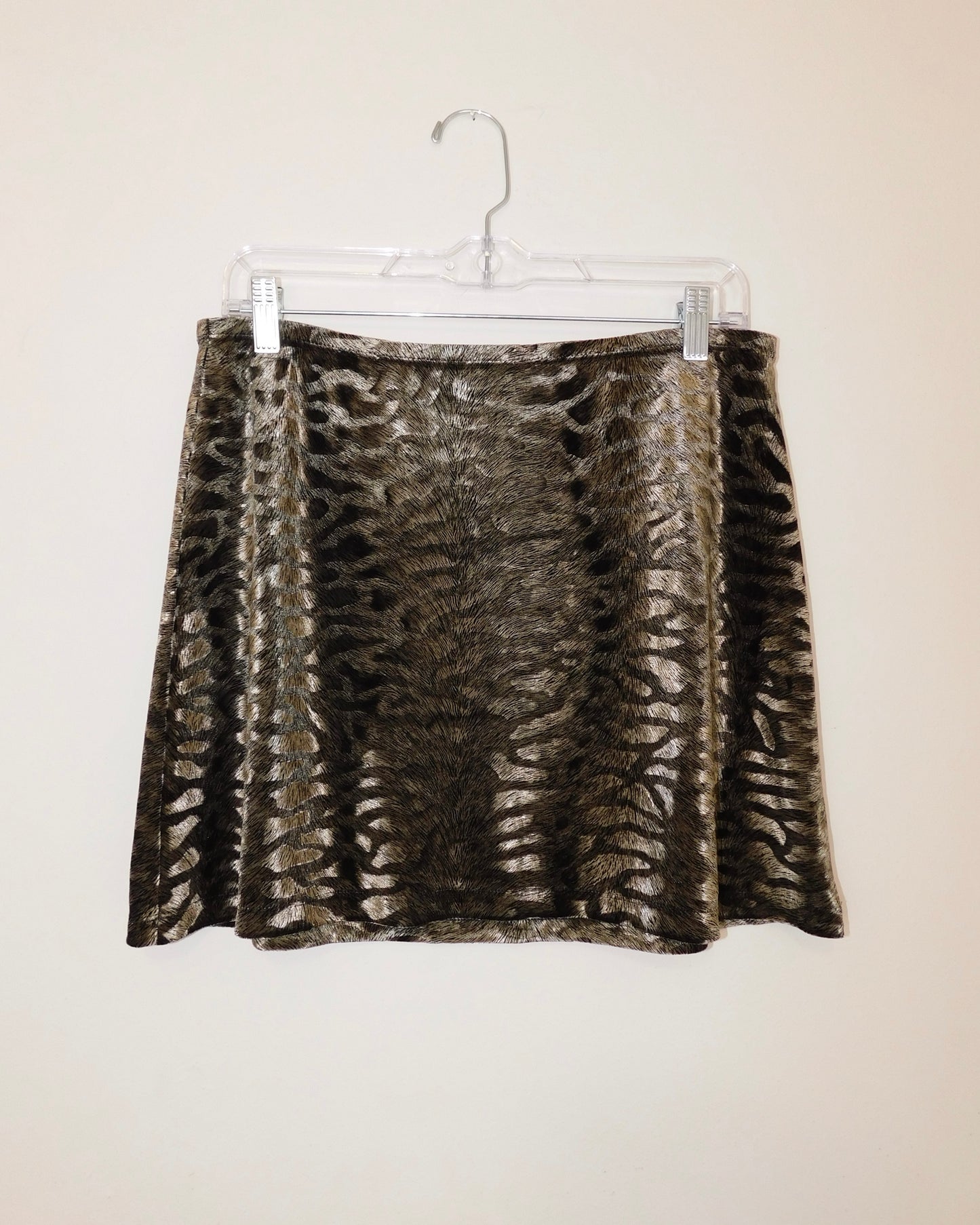 Velvet Mini Skirt | Size M