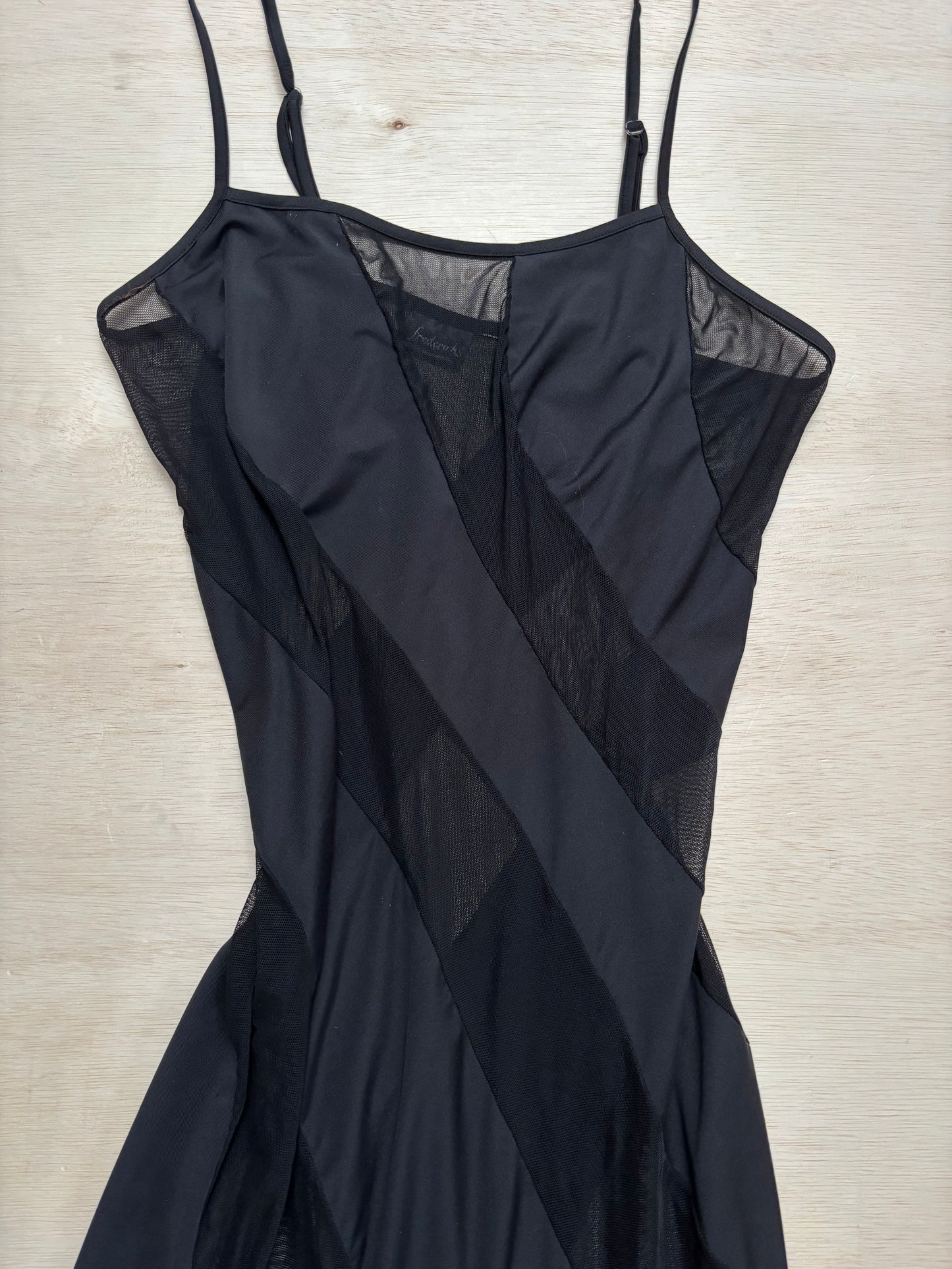 Fredrick’s 90’s Mesh Swirl Slip Dress | Size S/M