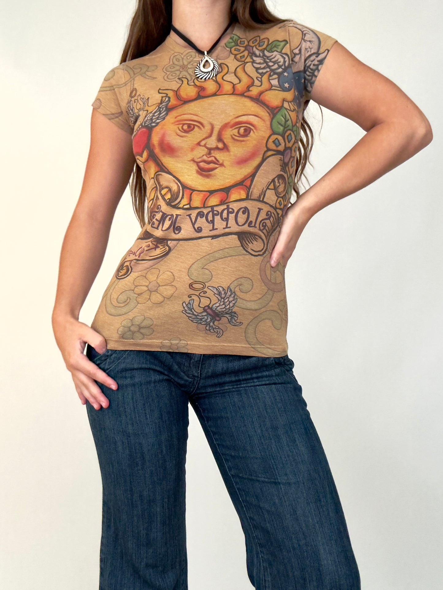 Sun Graphic Tee | Size S