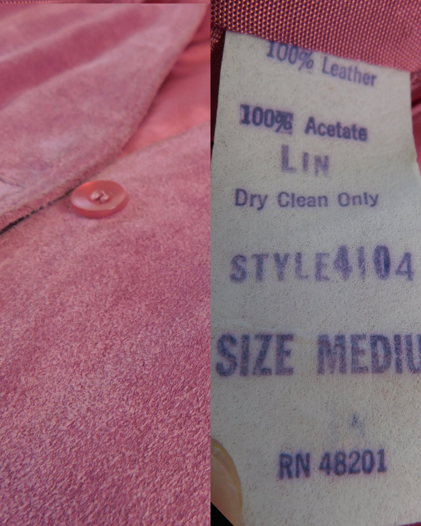 Andy Leather Vest | Size M