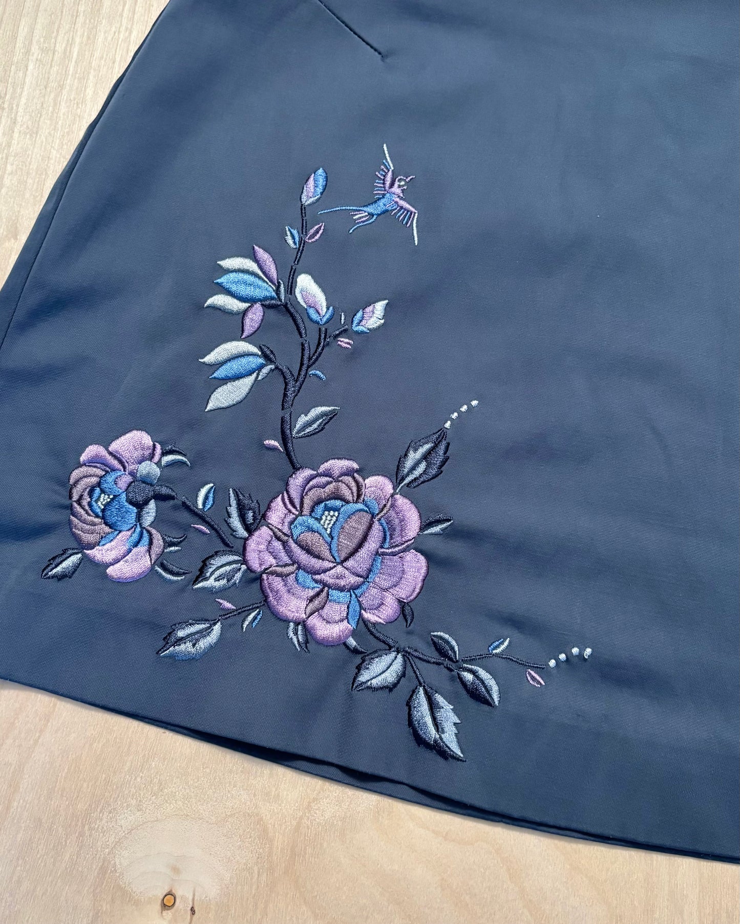 Express 90’s Embroidered Mini Skirt | Size S