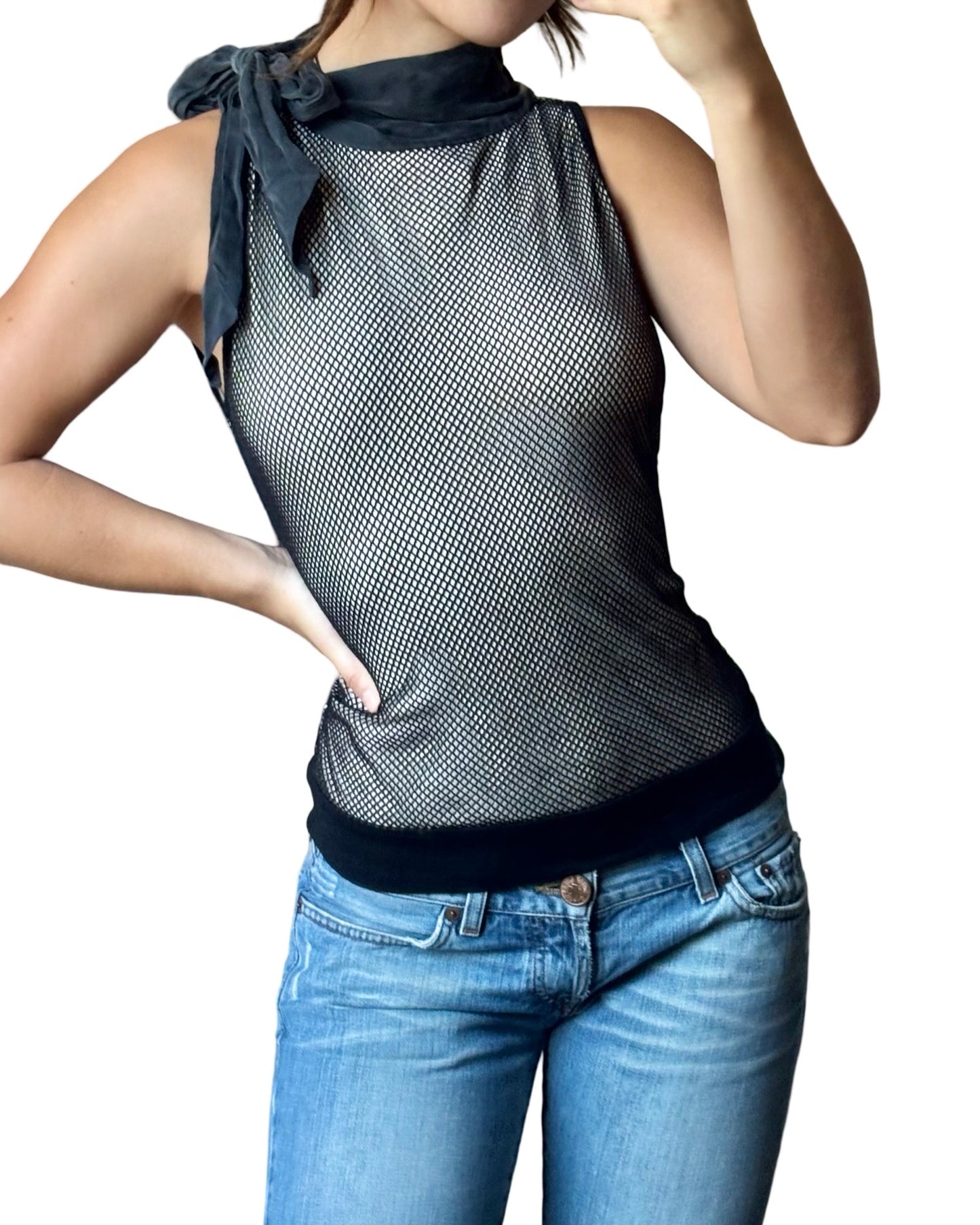 Arden B 90’s Mesh Top | Size L