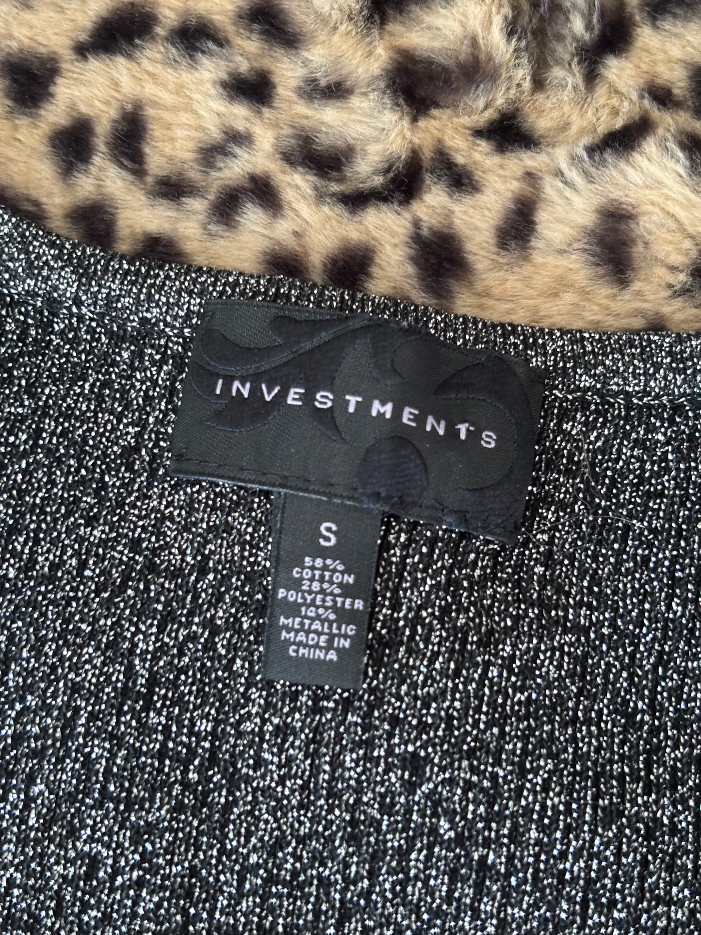 Investments 90's Metallic Knit | Size S