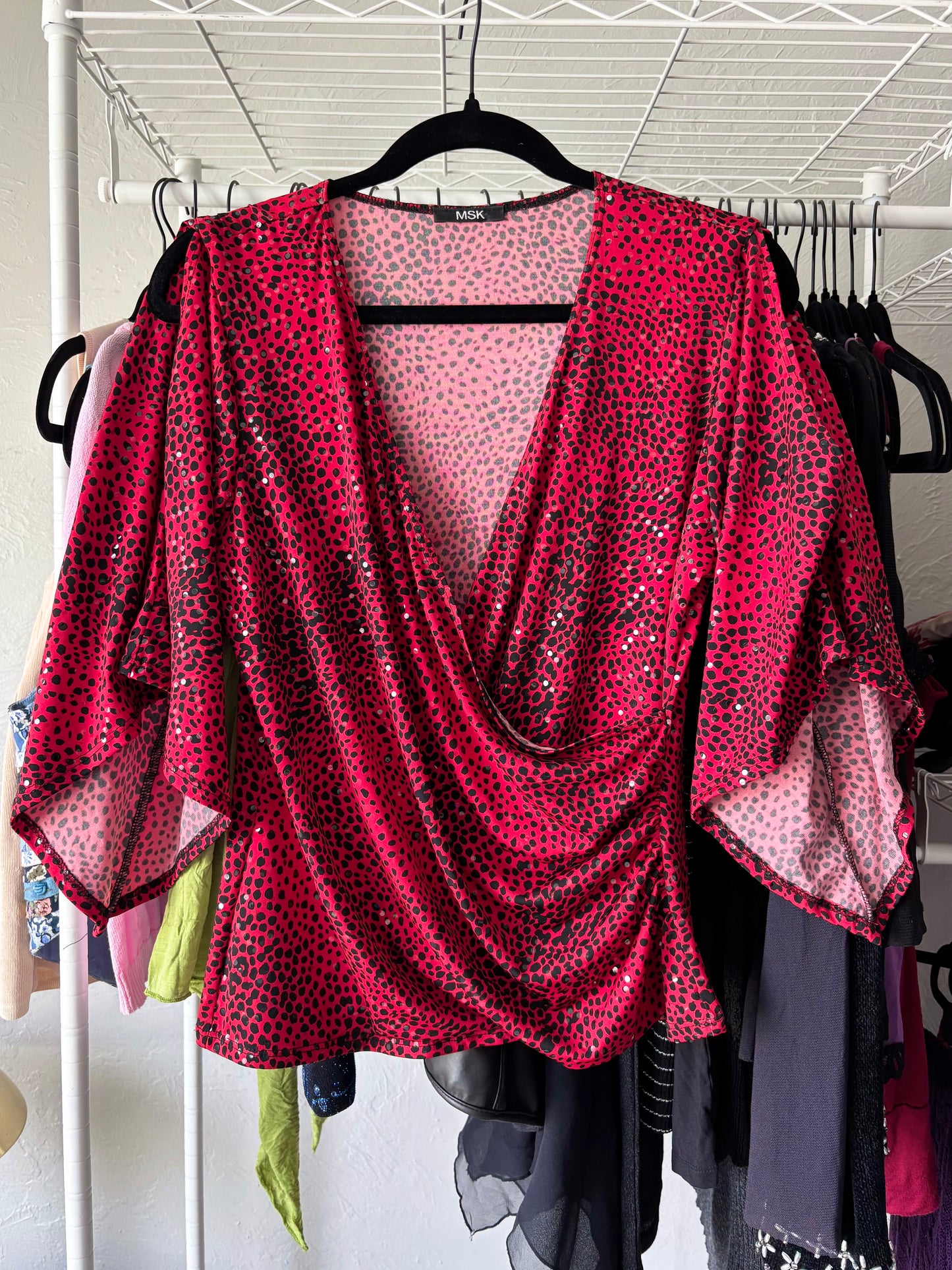 MSK 00's Batwing Top | Size L