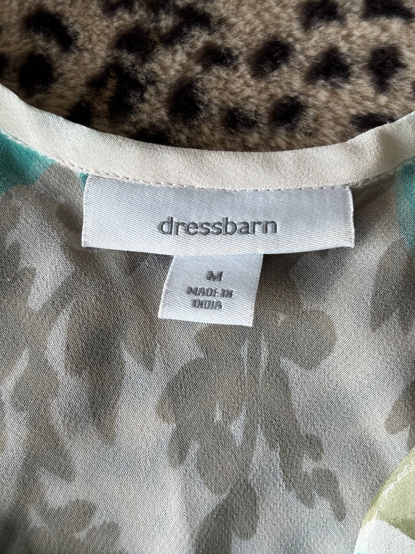 Dressbarn 00's Beaded Mesh Dress | Size M