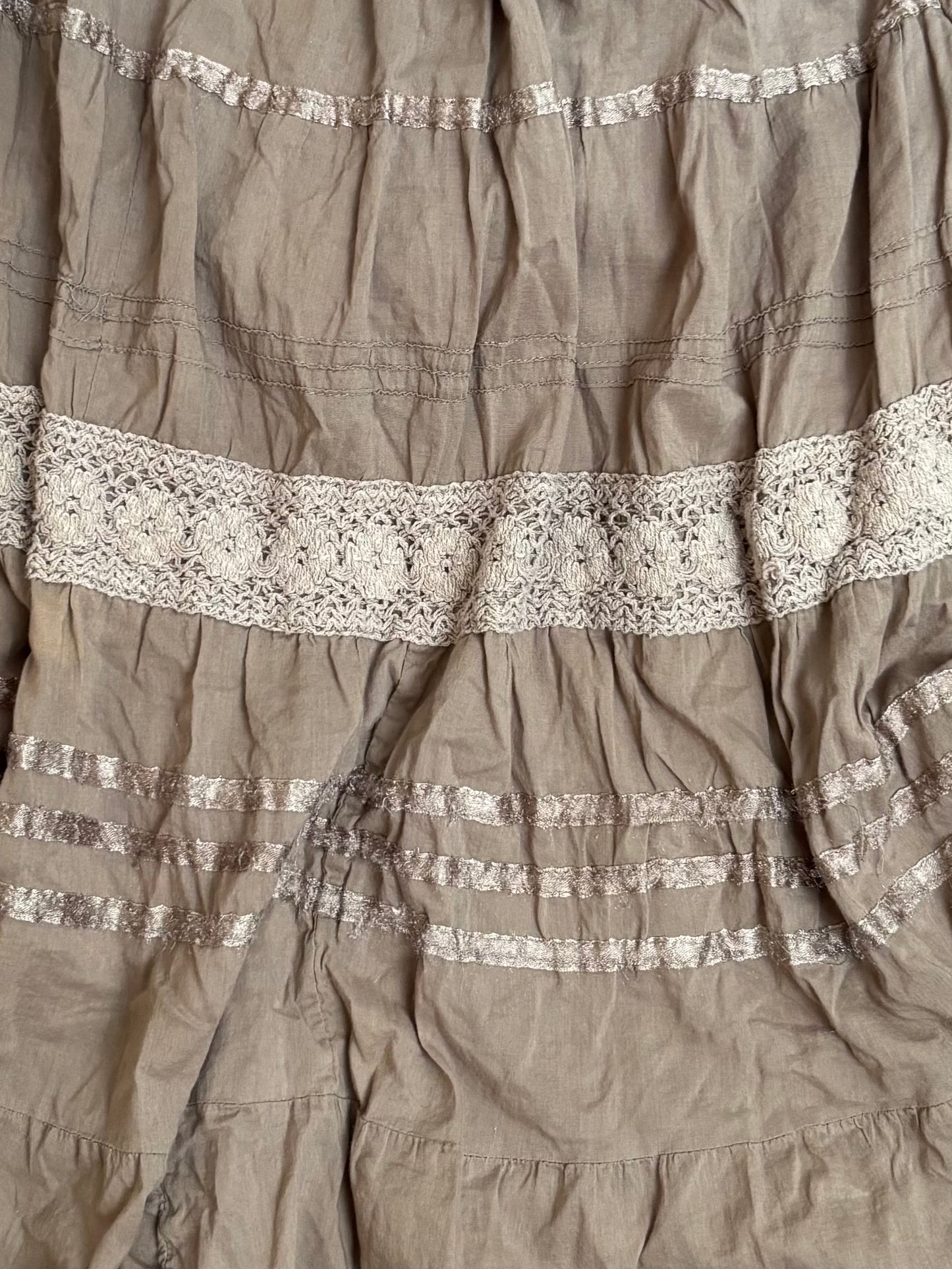 Tiered 00’s Maxi Skirt | Size 25” Waist