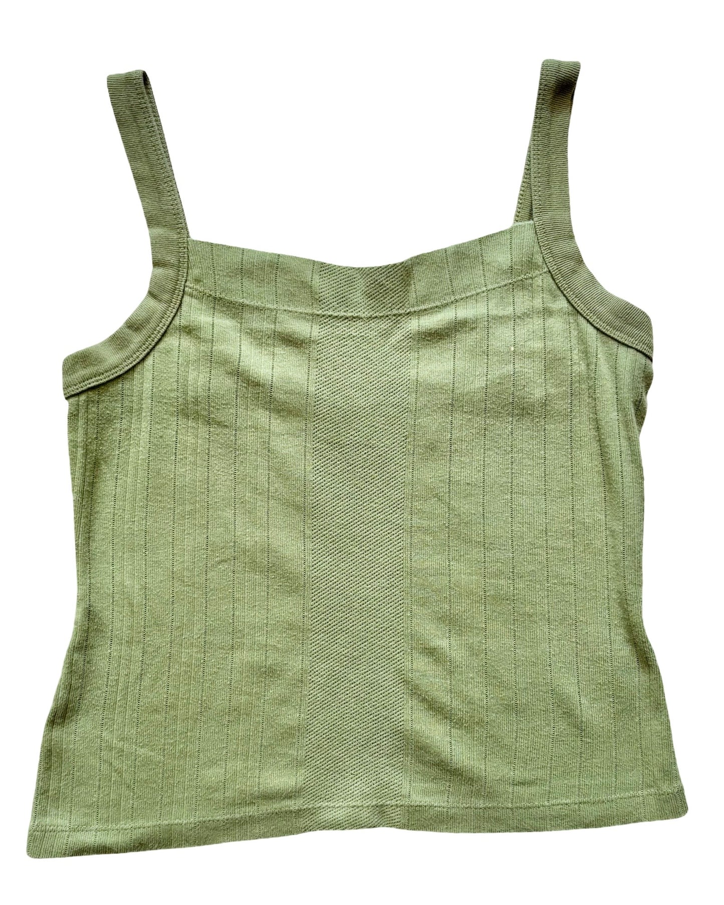 Green 90’s Knit Tank | Size S