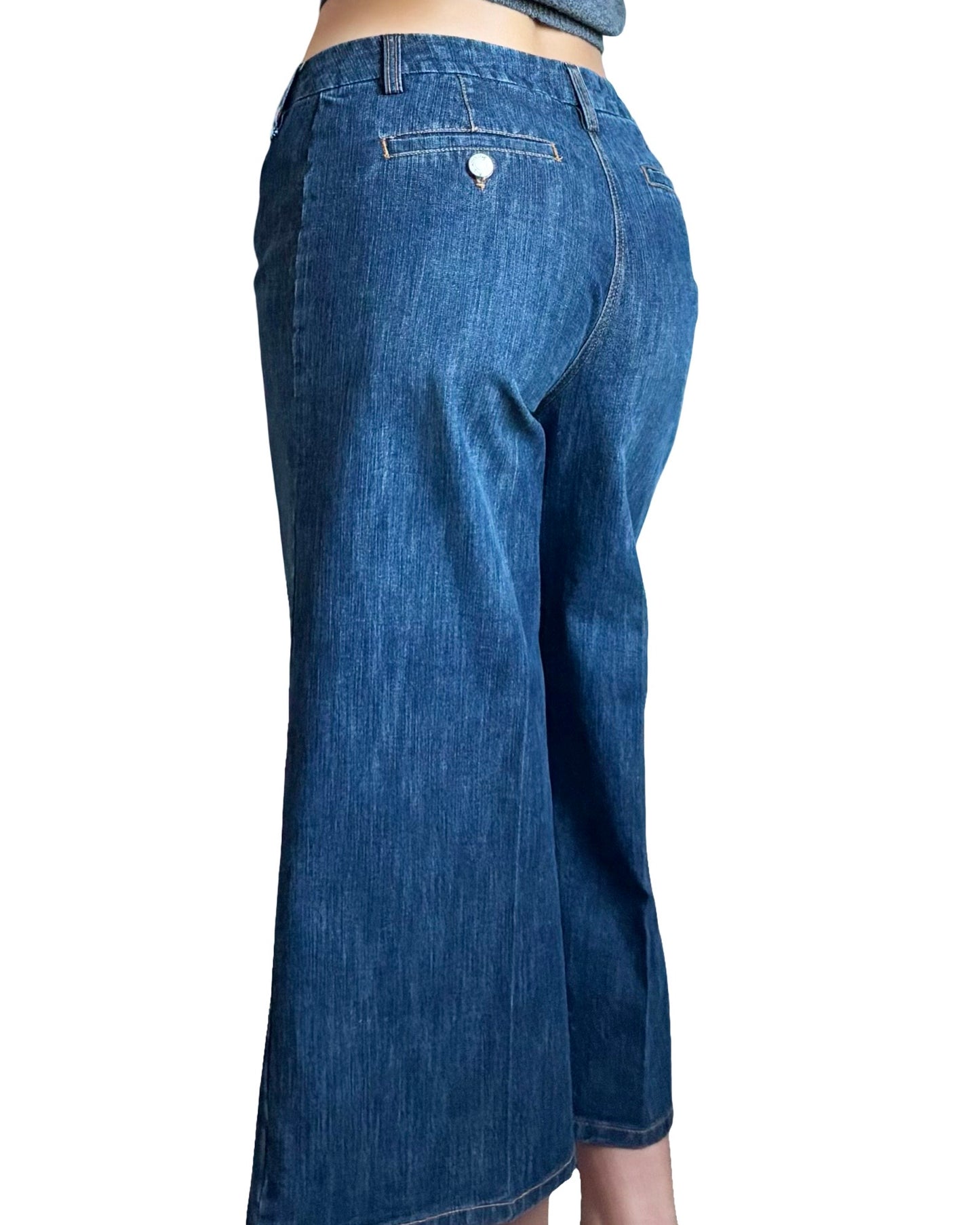 Baggy 90’s Wide Leg Denim | Size 0