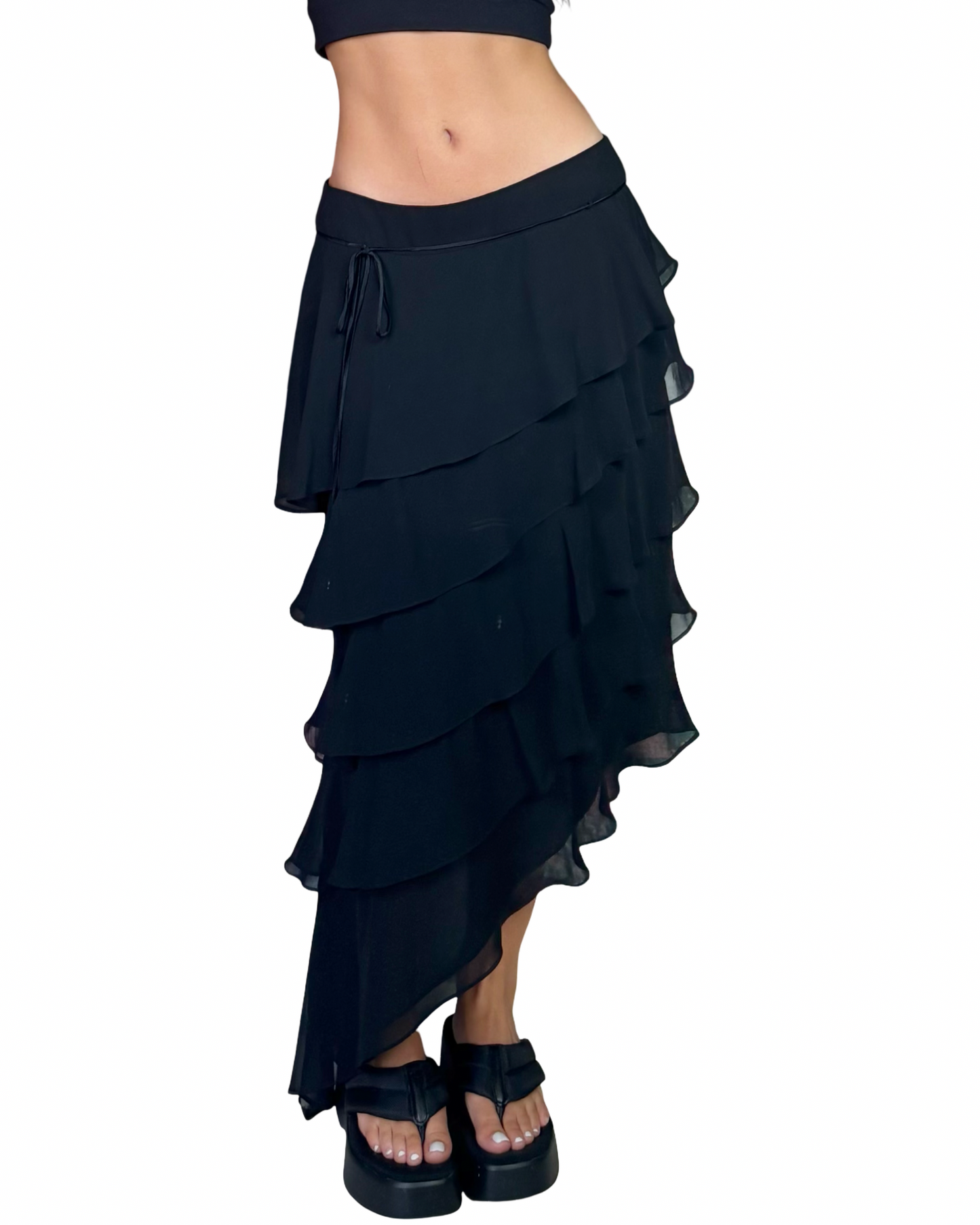 Blaire Ruffle Maxi | Size 32” waist