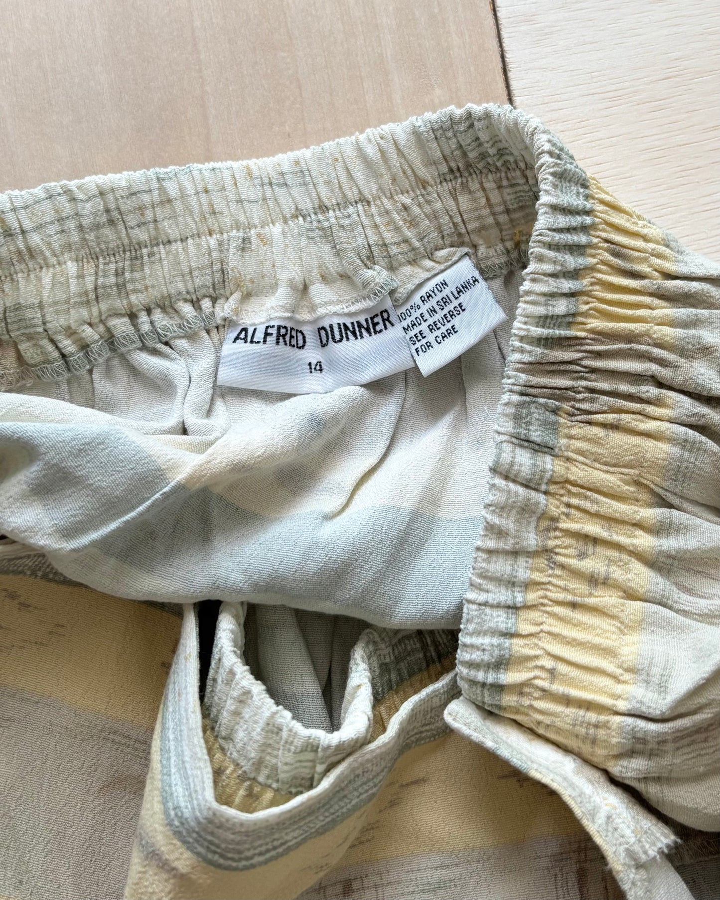 Alfred Dunner 90’s Green Skirt | Size 28”-29” waist