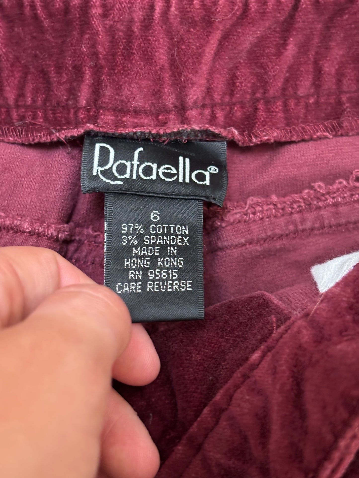 Rafaella 90’s Pant | Size 6