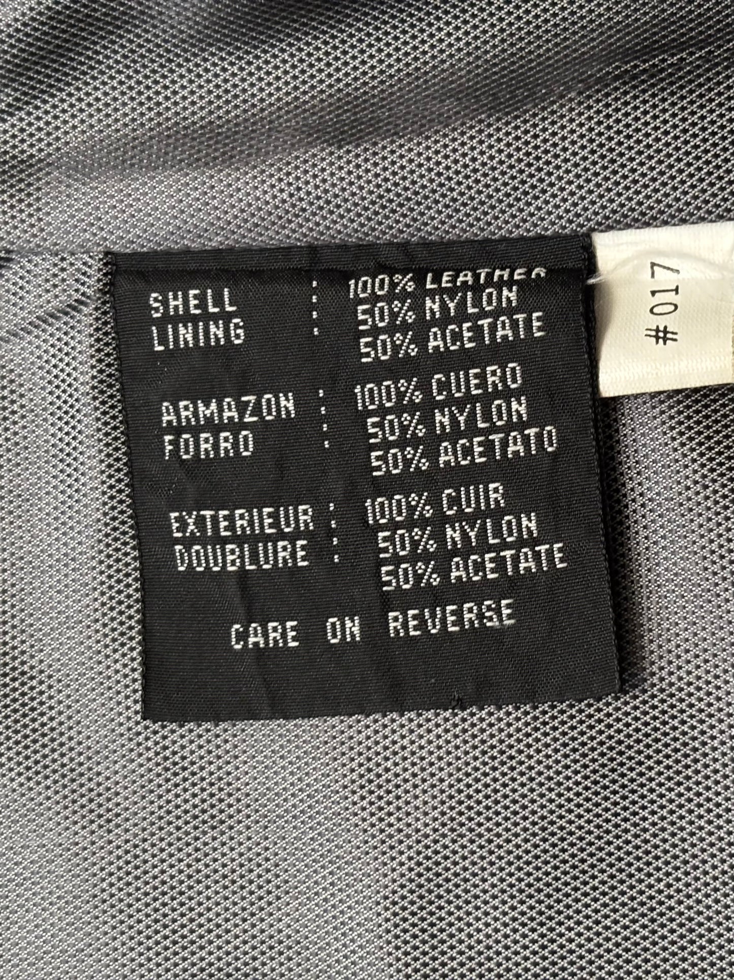 Kenneth Cole 90's Leather Blazer | Size M