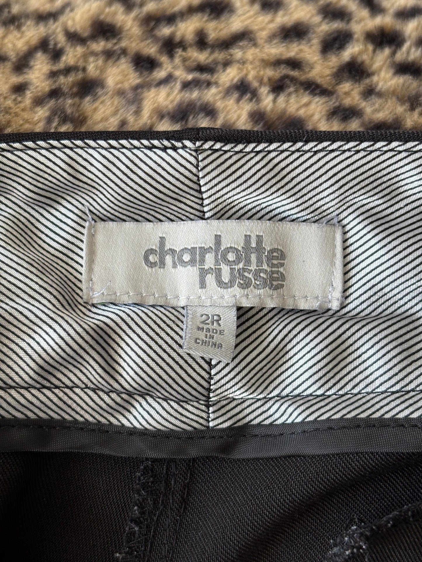 Charlotte Russe 00's Low Rise Pant | Size 2