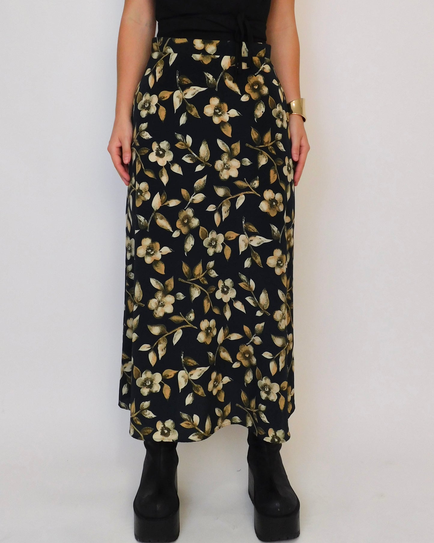 Floral Maxi Skirt | Size S