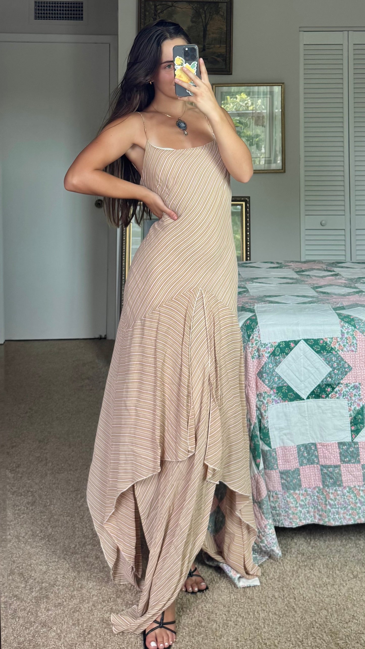 Lapis Parachute Dress | Size L