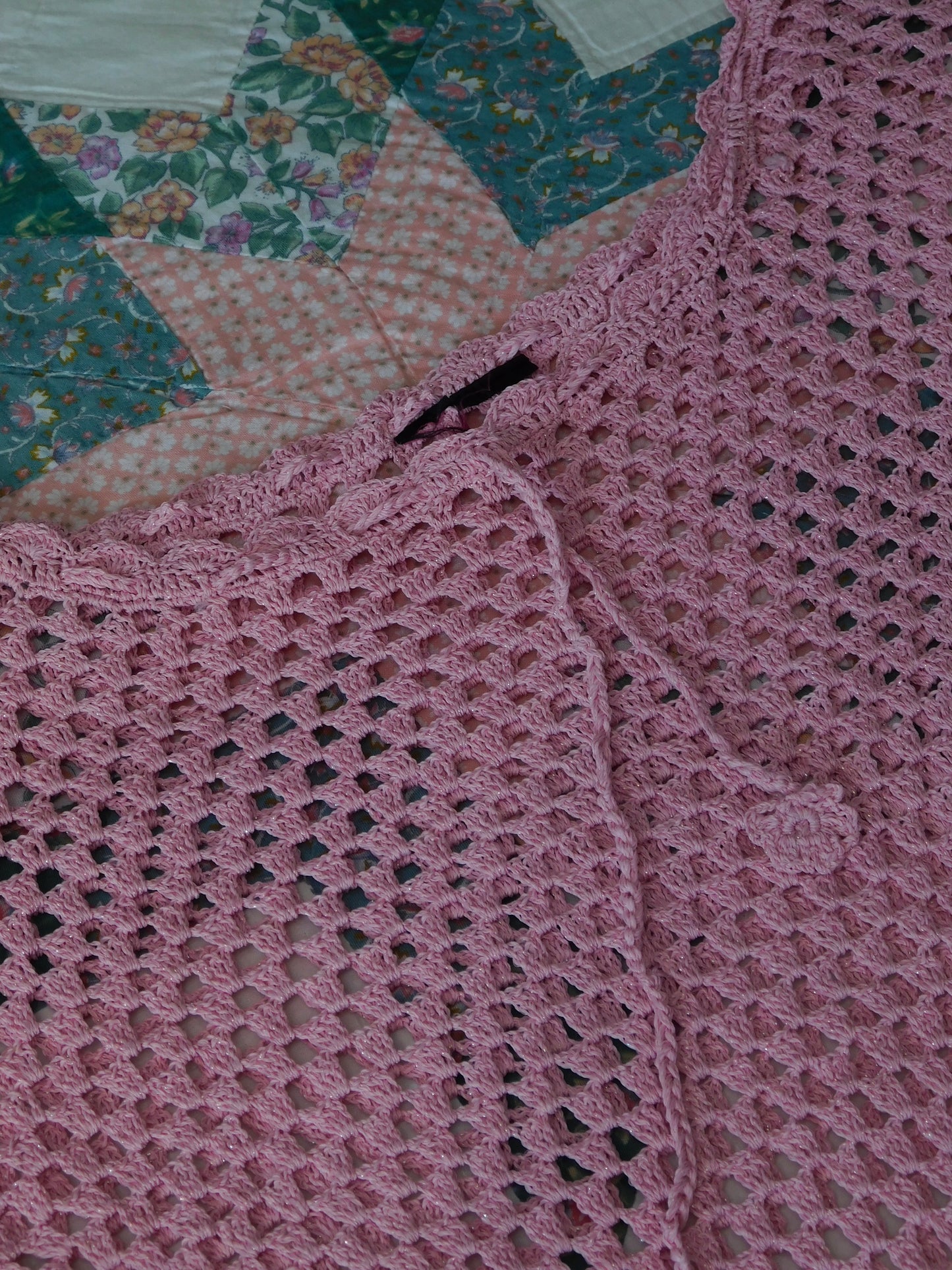 Carrie Crochet Poncho | Size S/M