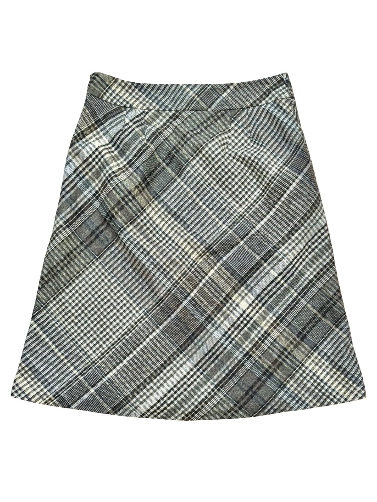 Ann Taylor 00’s Plaid Skirt | Size 30” Waist