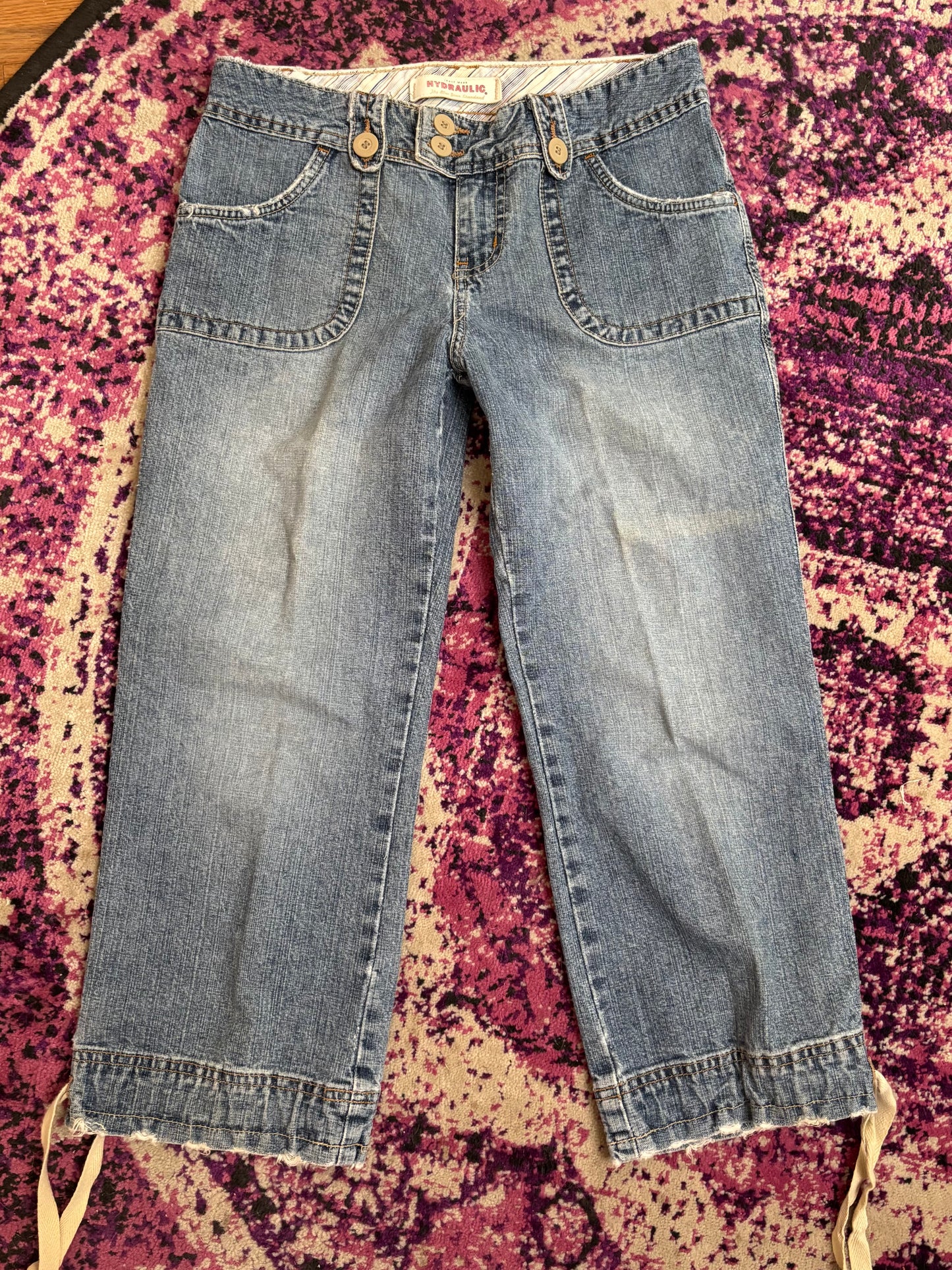 Hydraulic 00’s Denim Capri | Size 30” Waist