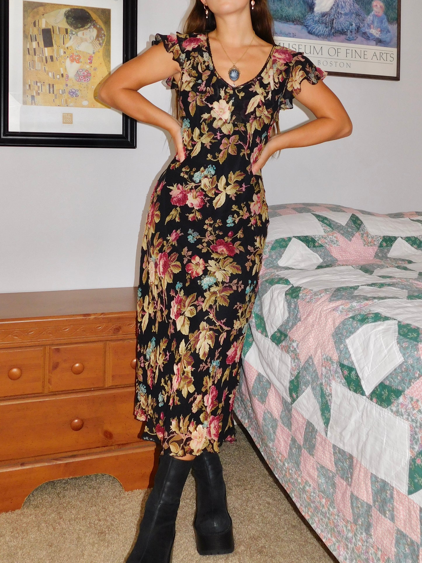 Joslynn Beaded Midi | Size M