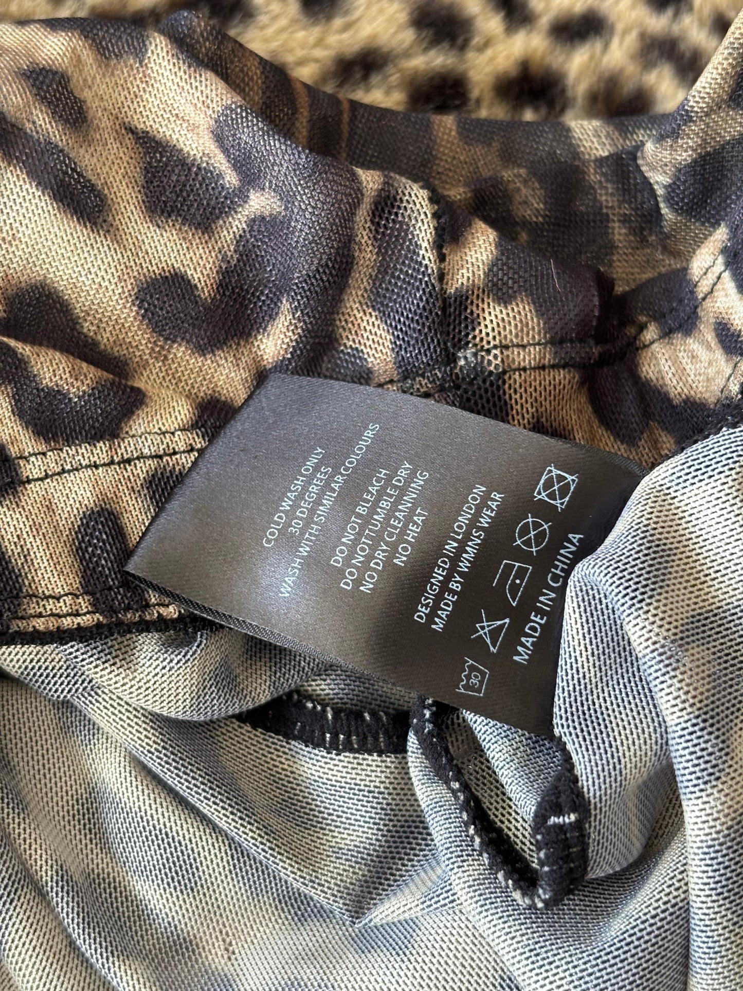 WMNS Mesh Cheetah Capri Pant | Size L