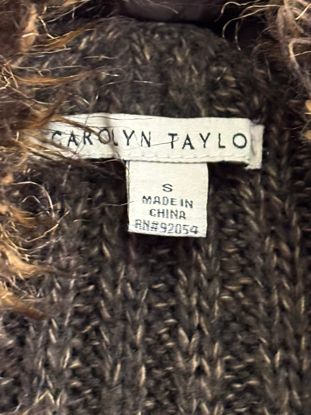 Fur Trim 00's Cardigan | Size S
