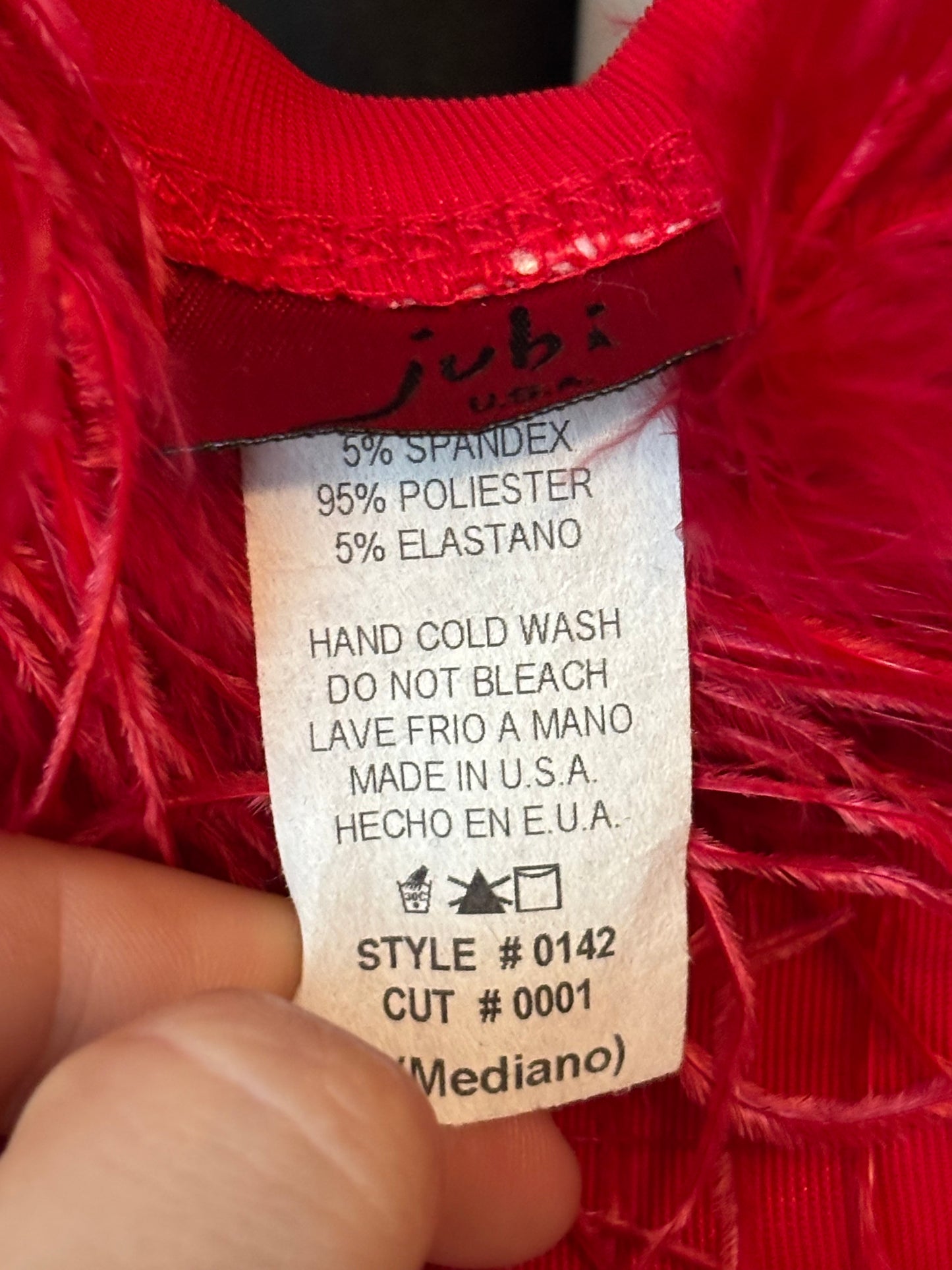Jubi 90's Feather Dress | Size M