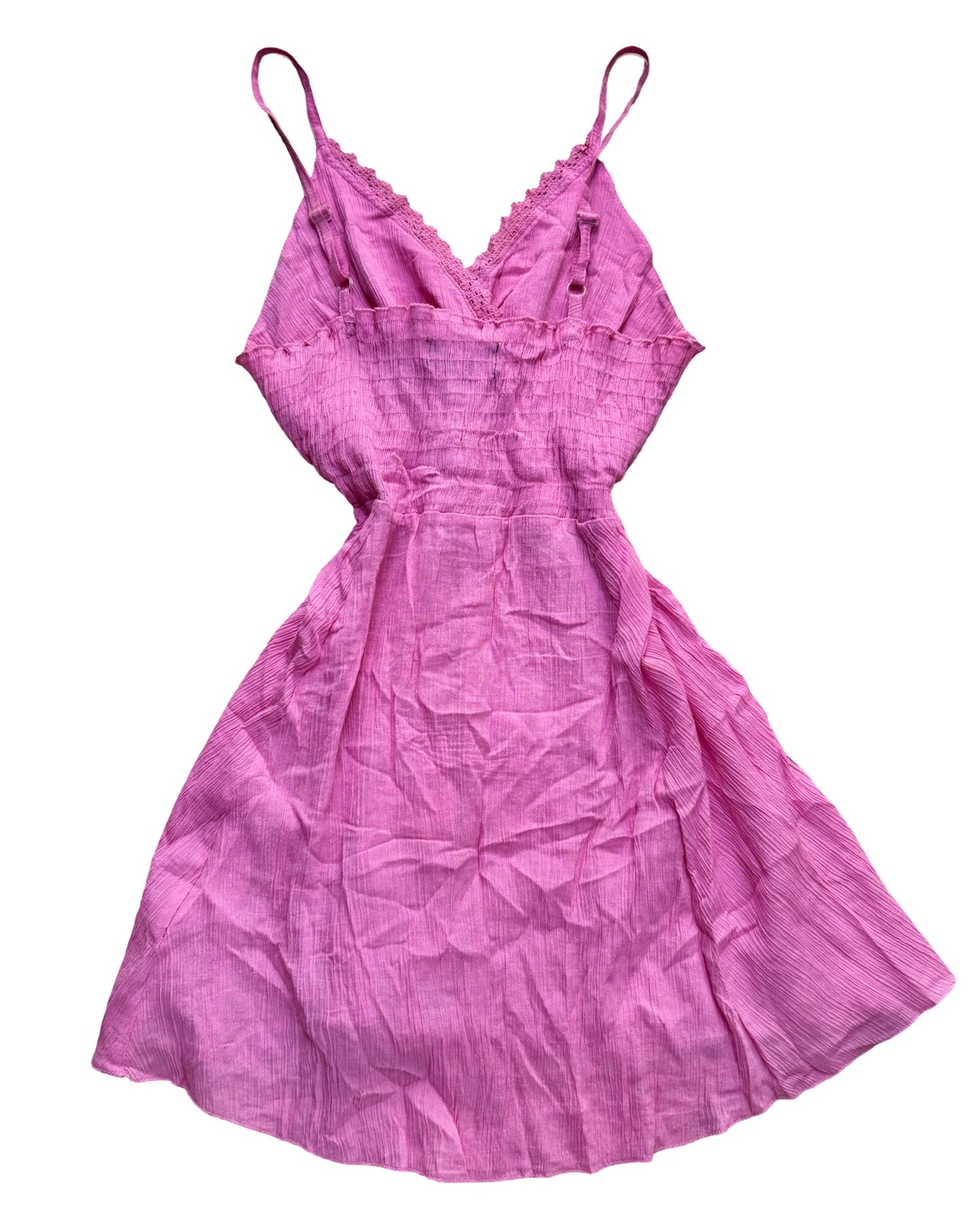 Pink 00’s Lace Mini Dress | Size M