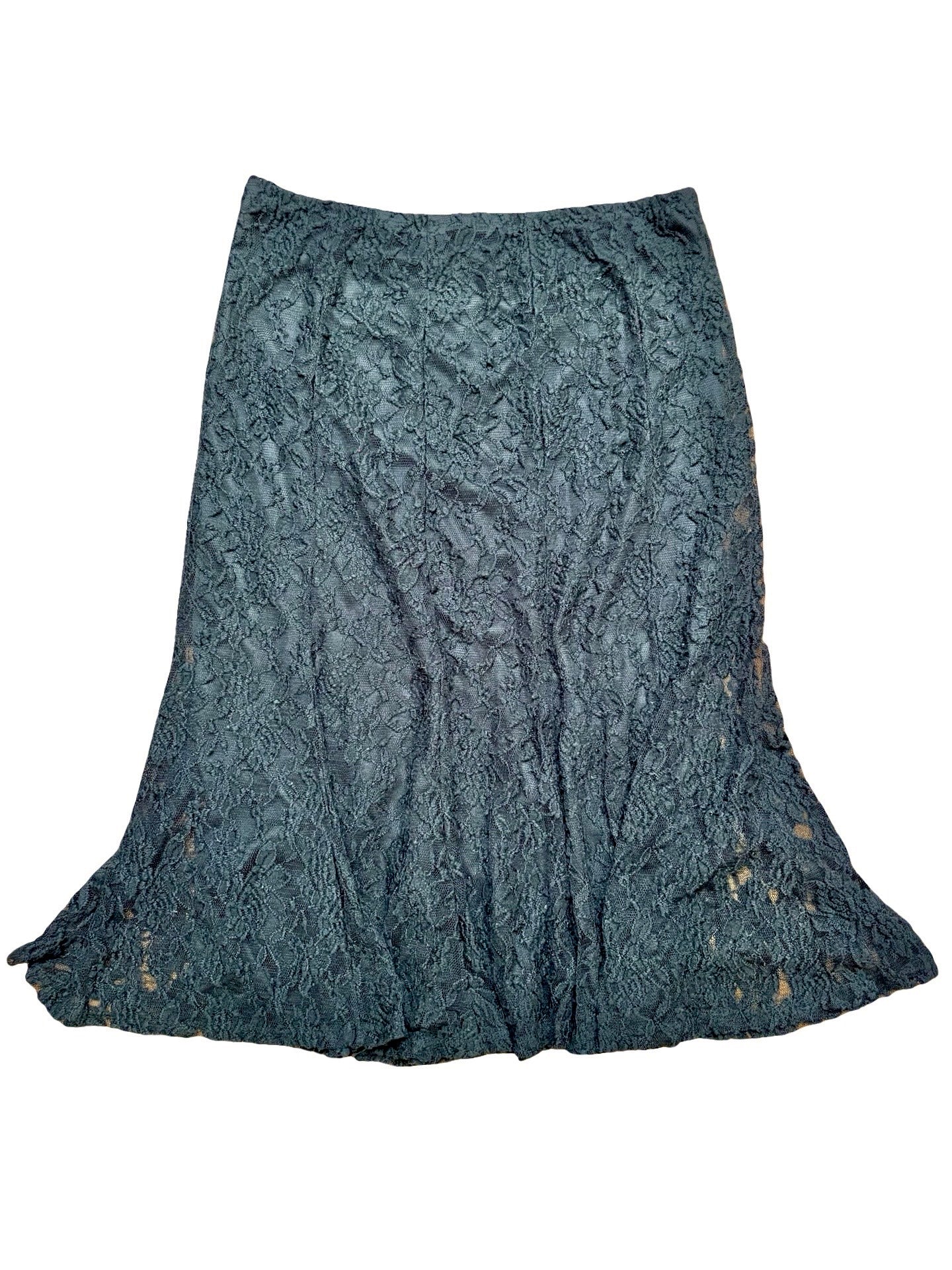 Lace 00’s Midi Skirt | Size 28” Waist