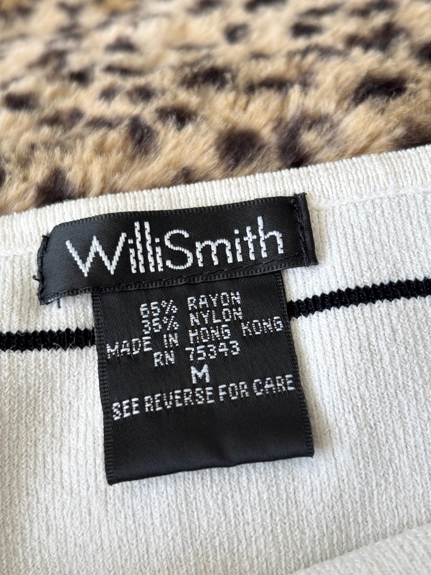 WilliSmith 90's Boat Neck Top | Size M