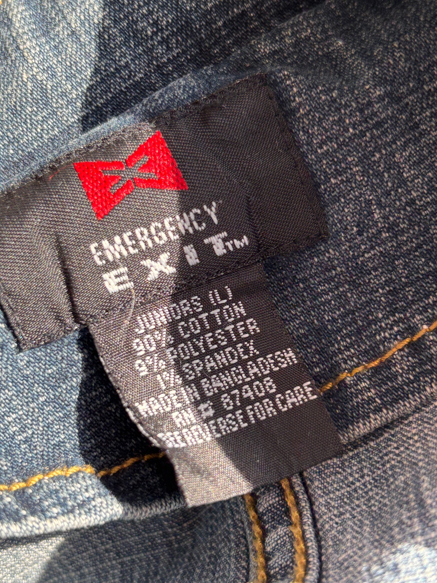 Emergency Exit 00's Denim Jacket | Size L