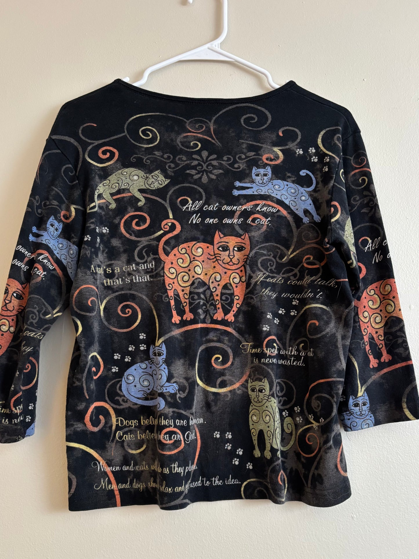 Cactus Bay 90’s Cat Top | Size M