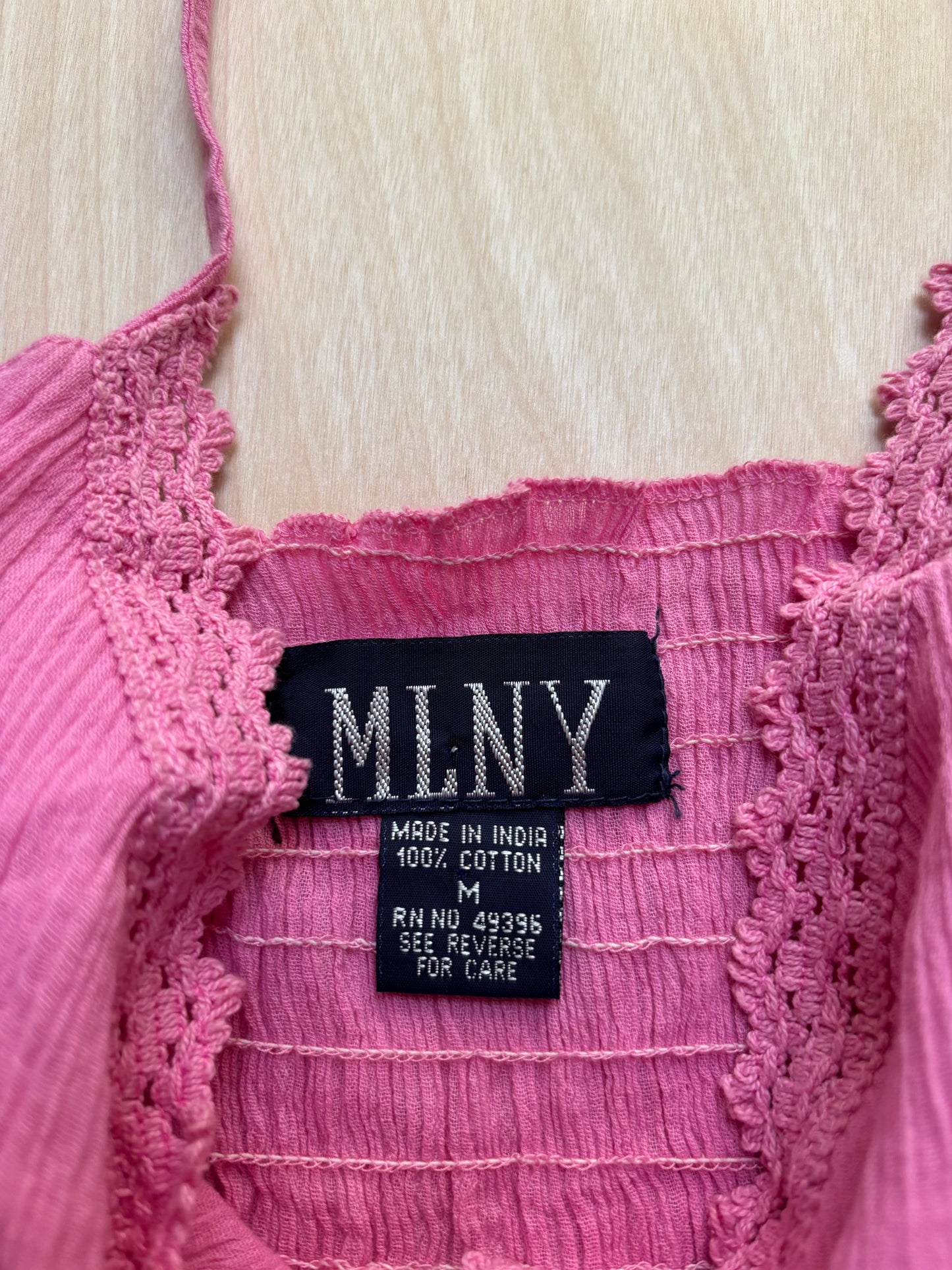 Pink 00’s Lace Mini Dress | Size M